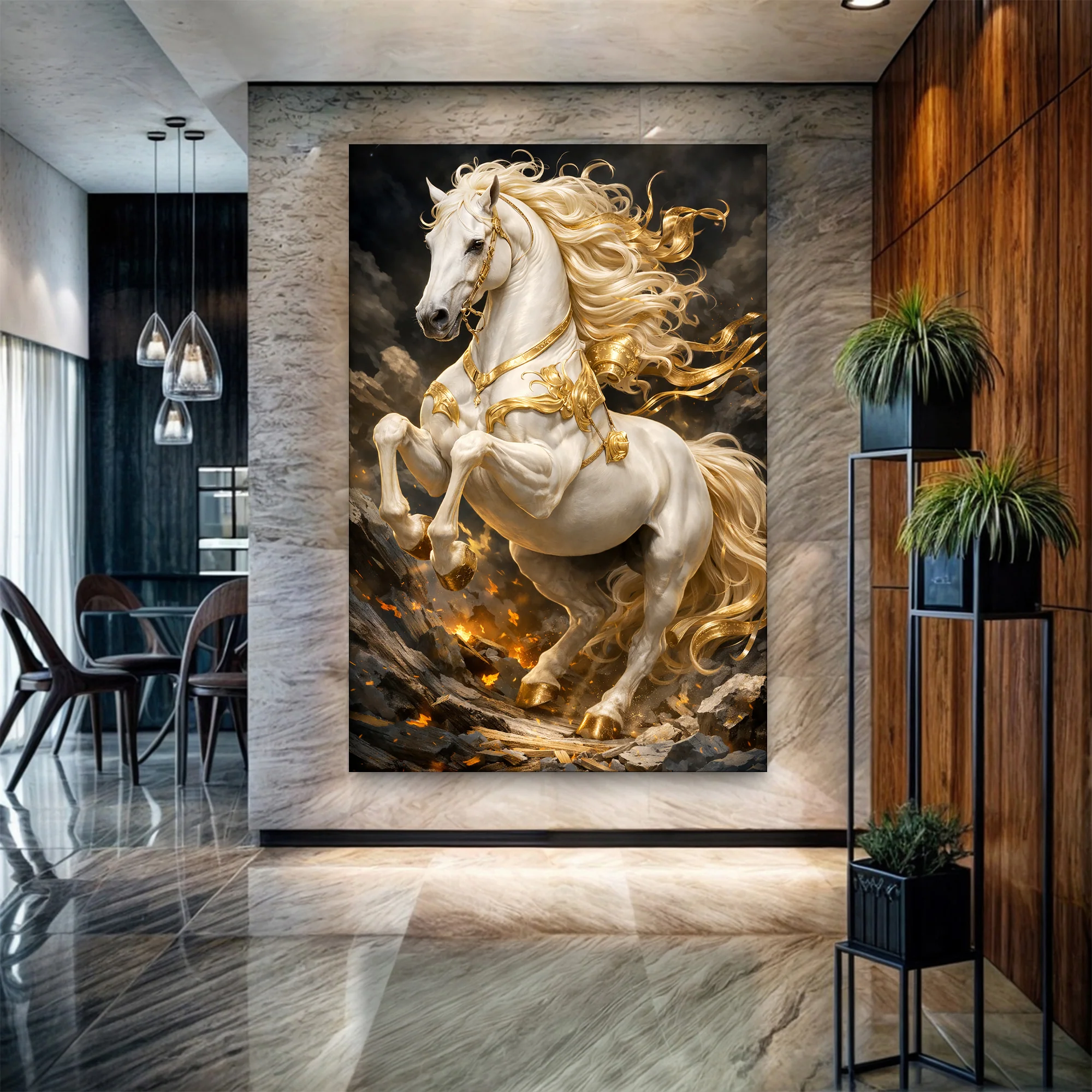 Celestial Stallion Wall Art - Image 5