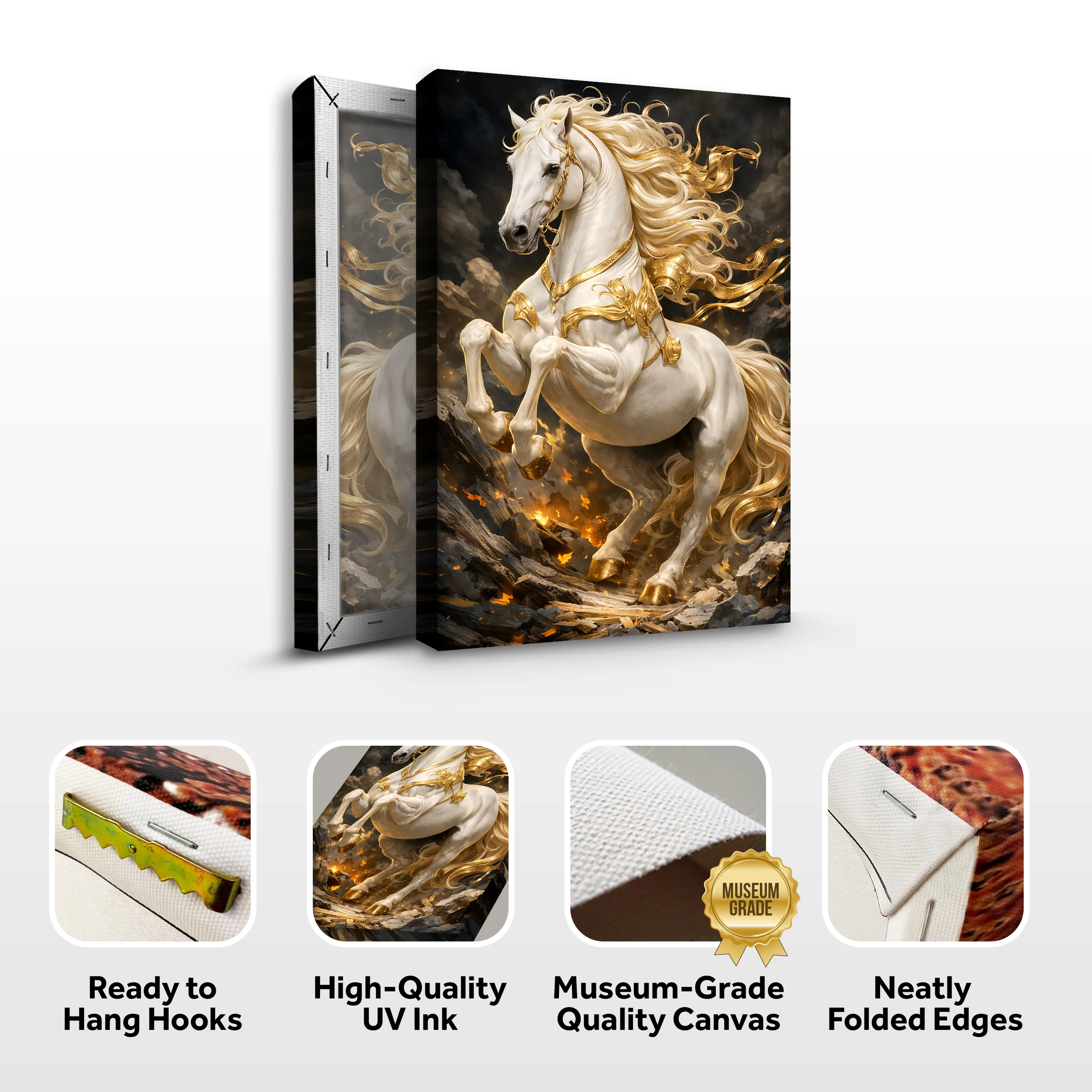 Celestial Stallion Wall Art - Image 9