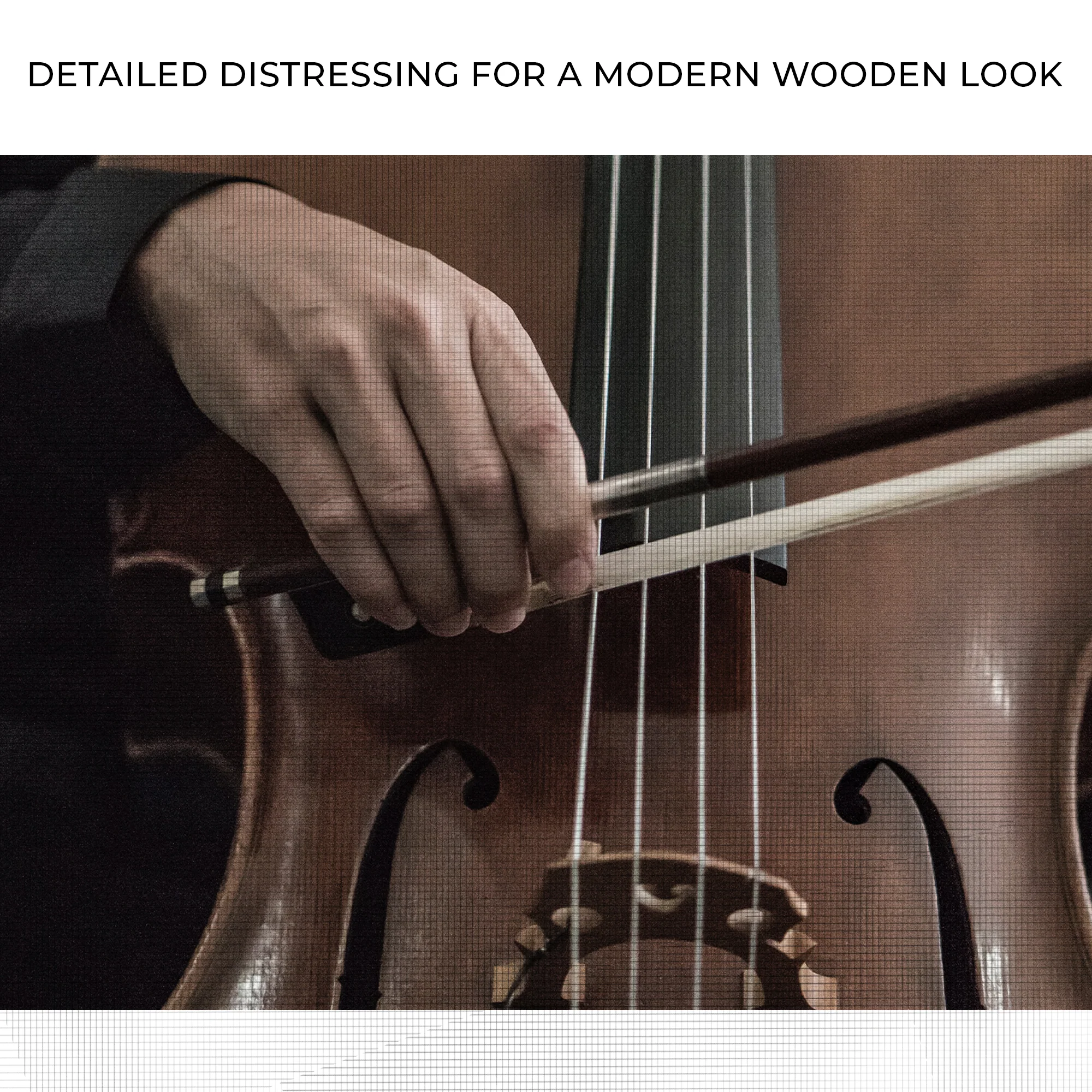 Cello Playing Canvas Wall Art - Image 4