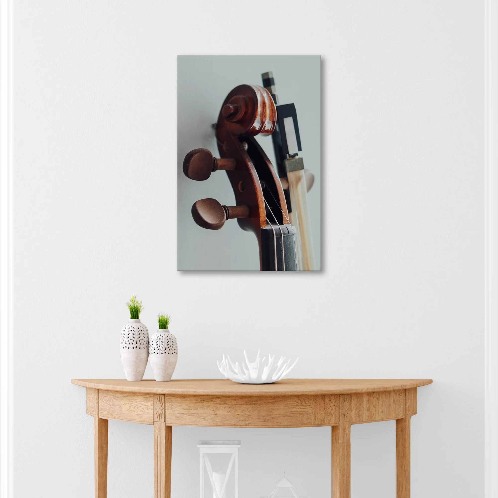 Cello Up Close Canvas Wall Art - Image 3