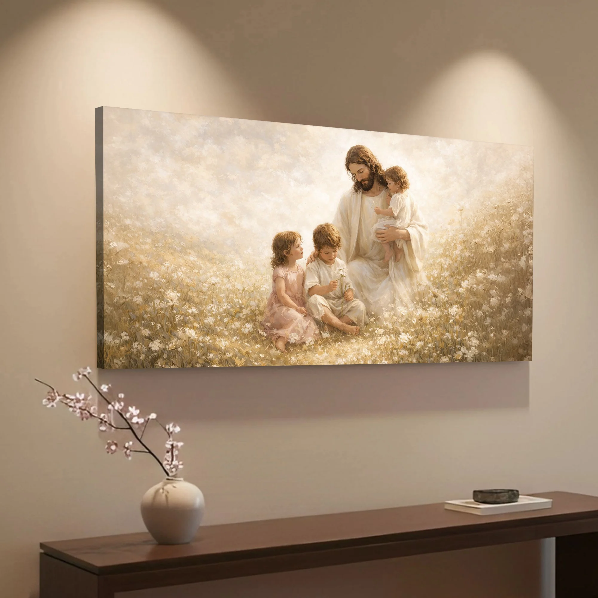Christ Among the Little Ones Faith Wall Art - Image 2