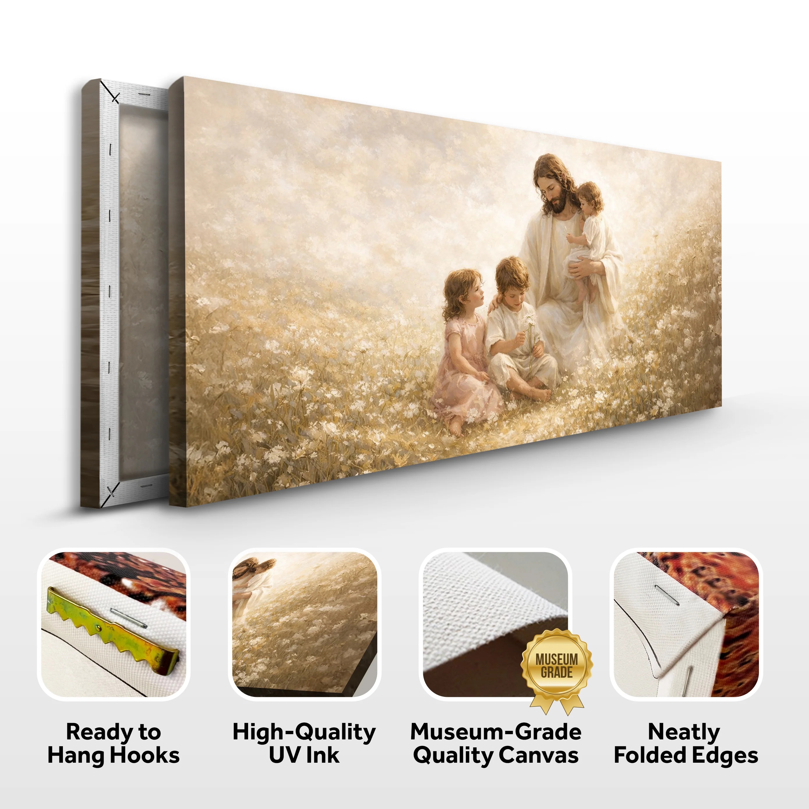 Christ Among the Little Ones Faith Wall Art - Image 8