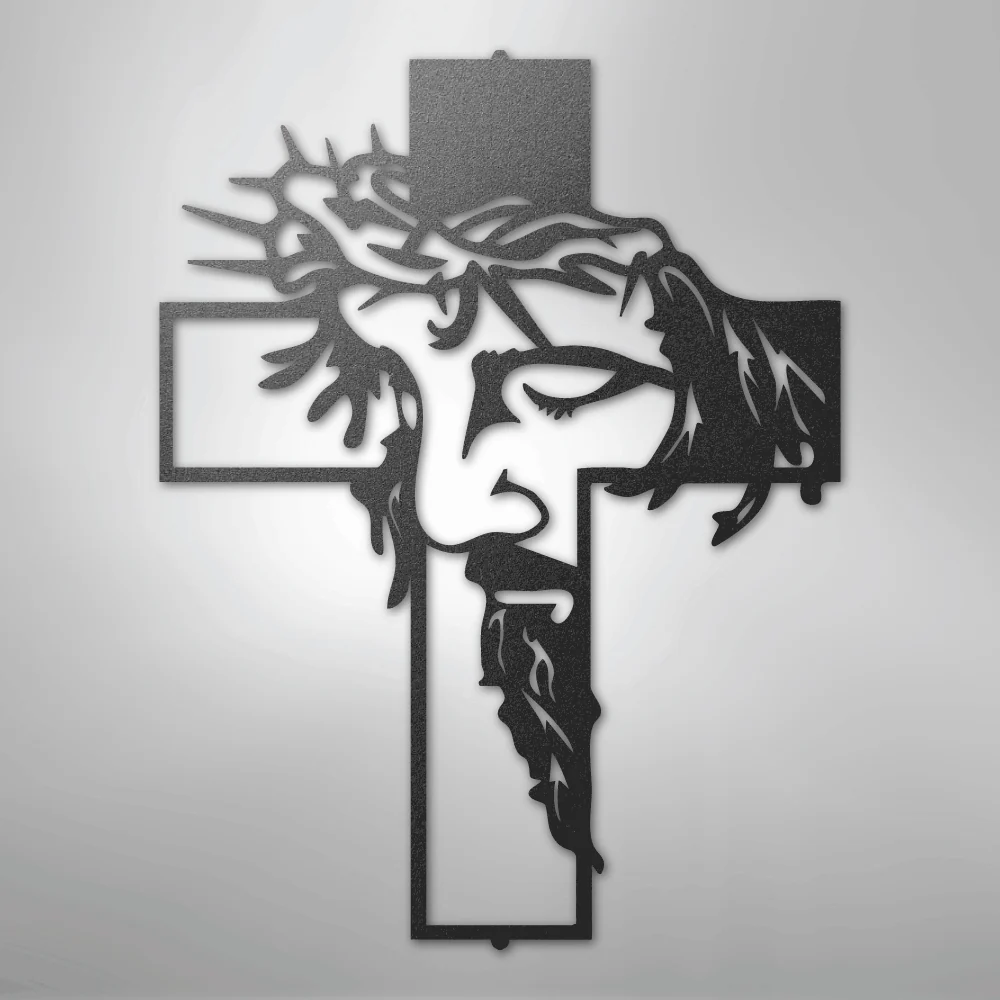 Christ Cross - Steel Sign