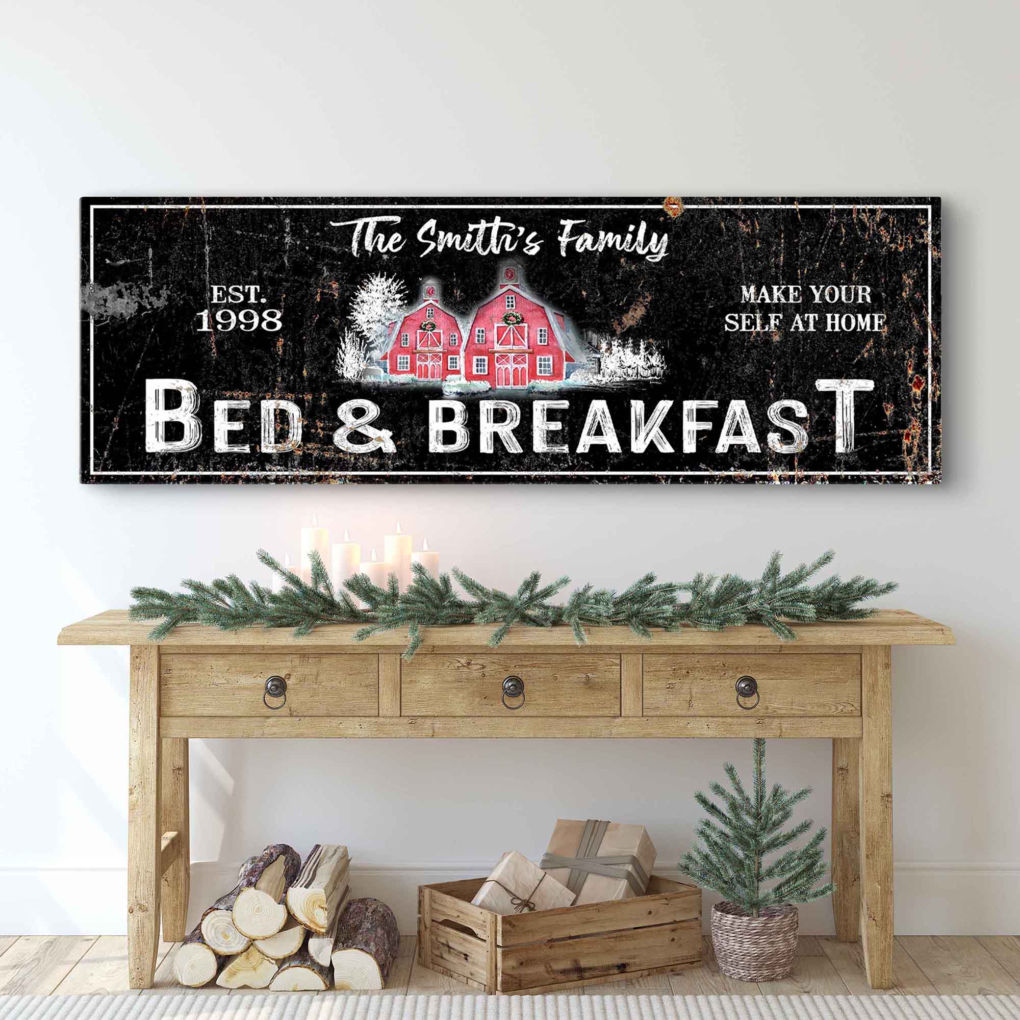 Christmas Bed & Breakfast Sign - Image 6