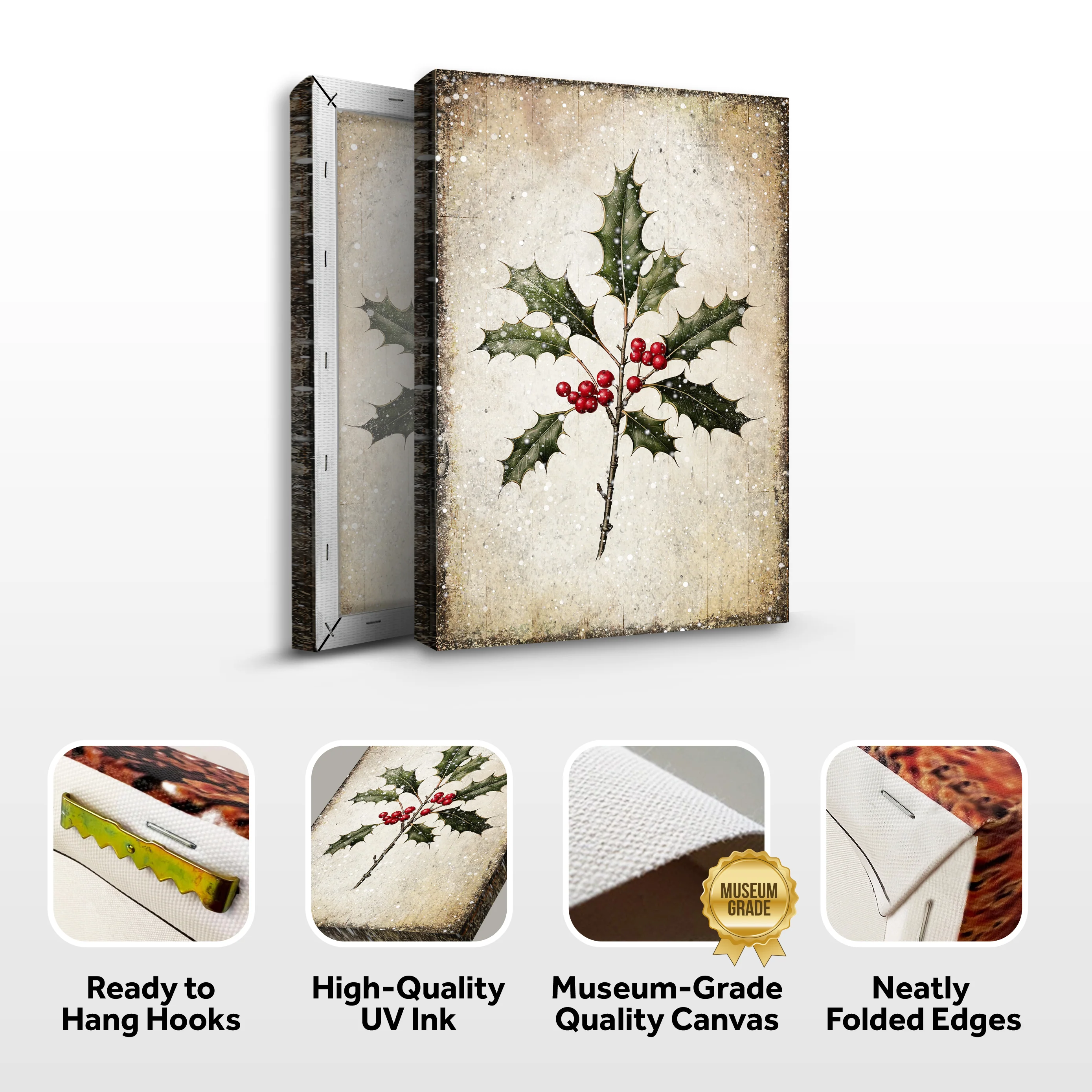 Christmas Holly Wall Art II - Image 6