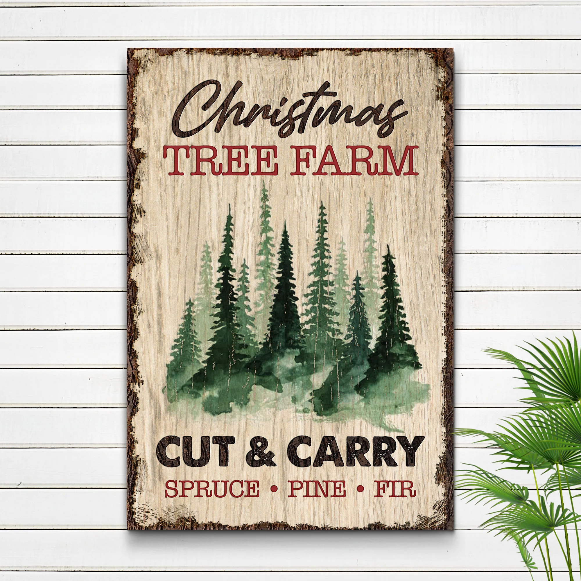 Christmas Tree Farm Sign III - Image 2