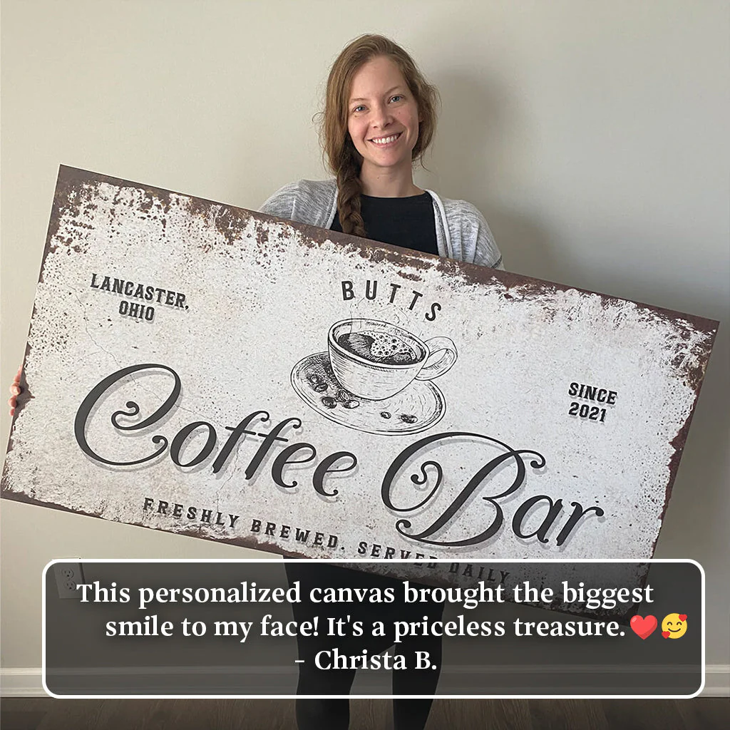 Coffee Bar Sign - Image 9