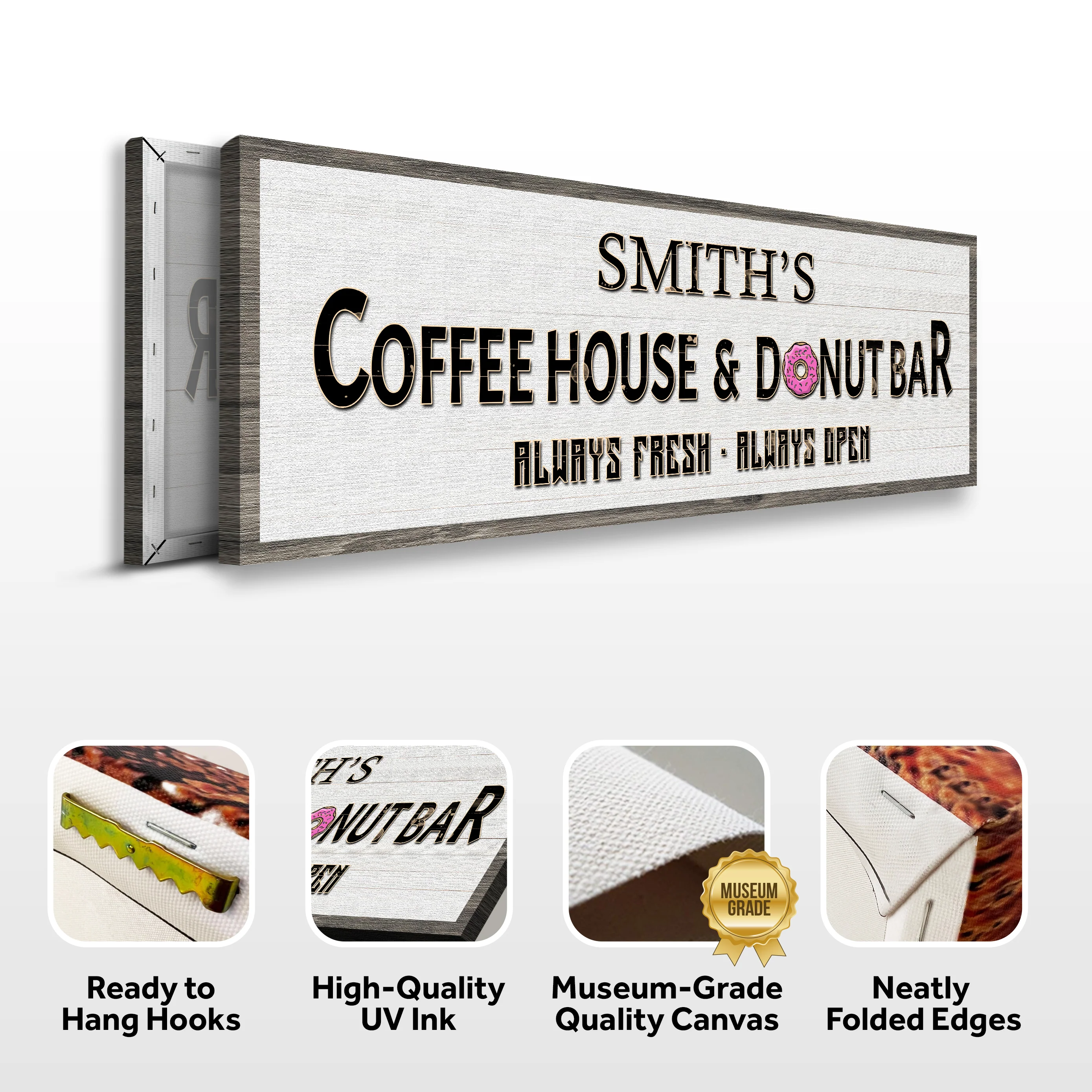 Coffee House And Donut Bar Sign II - Image 4