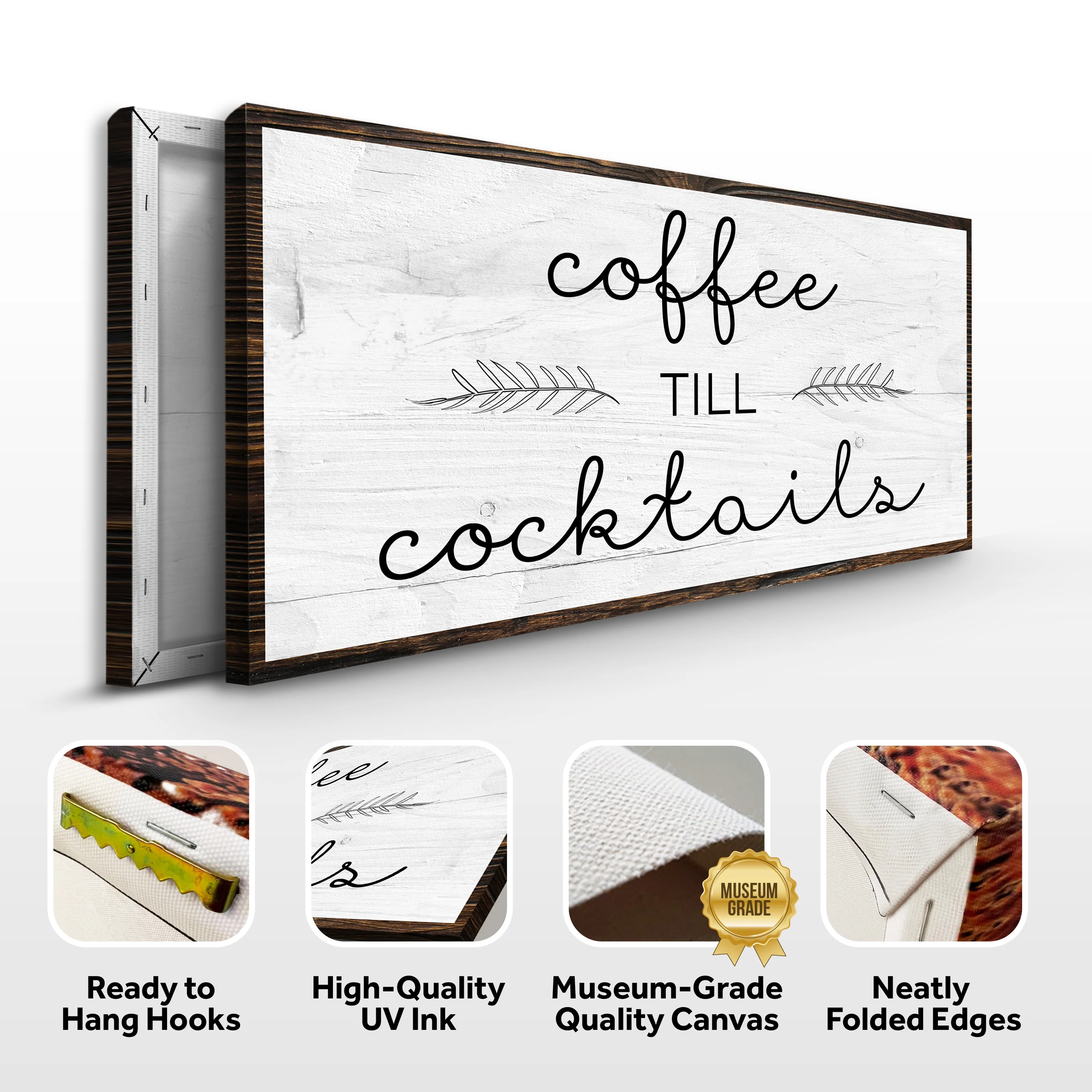Coffee Till Cocktails Sign II - Image 4