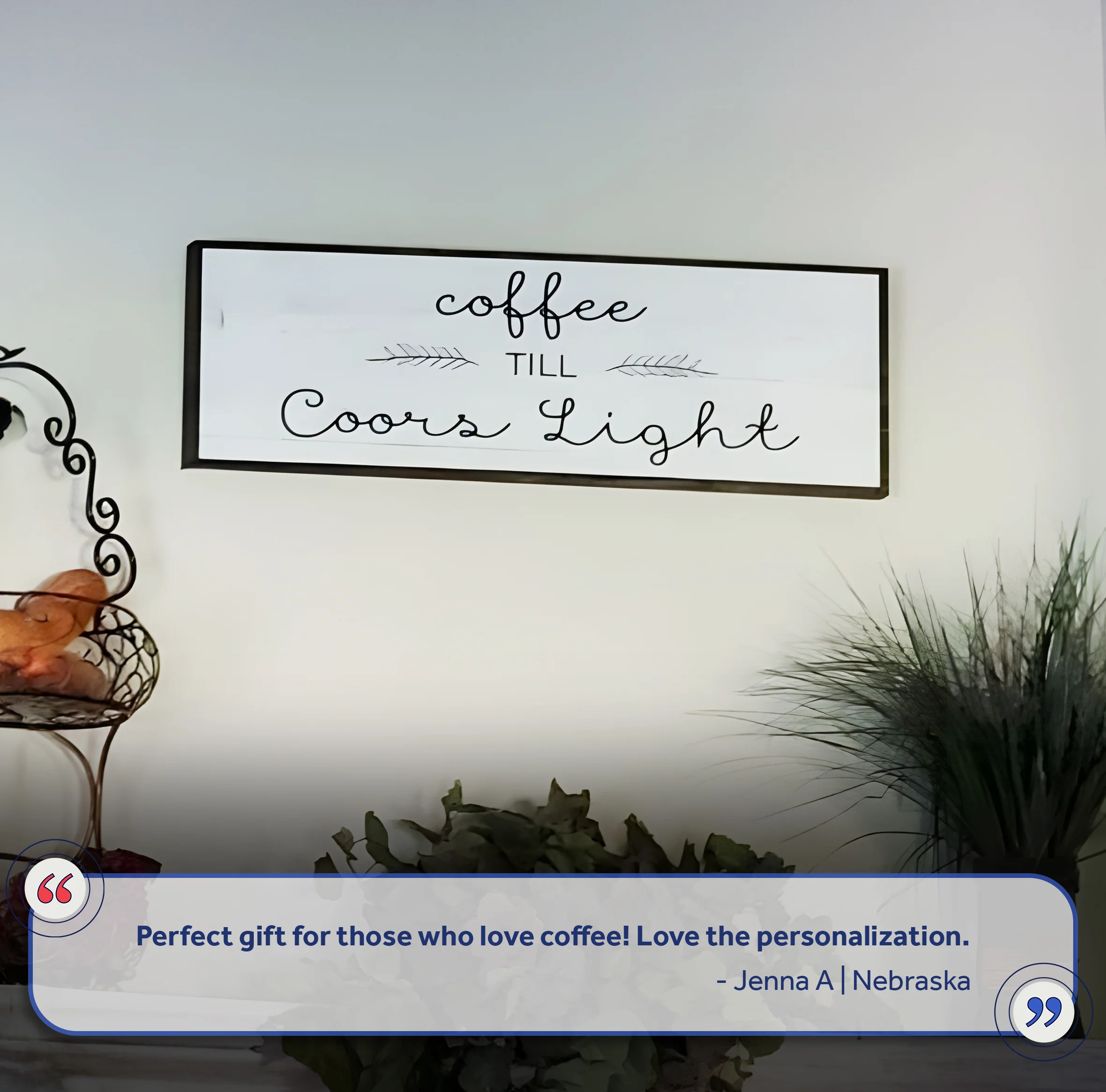 Coffee Till Cocktails Sign II - Image 8