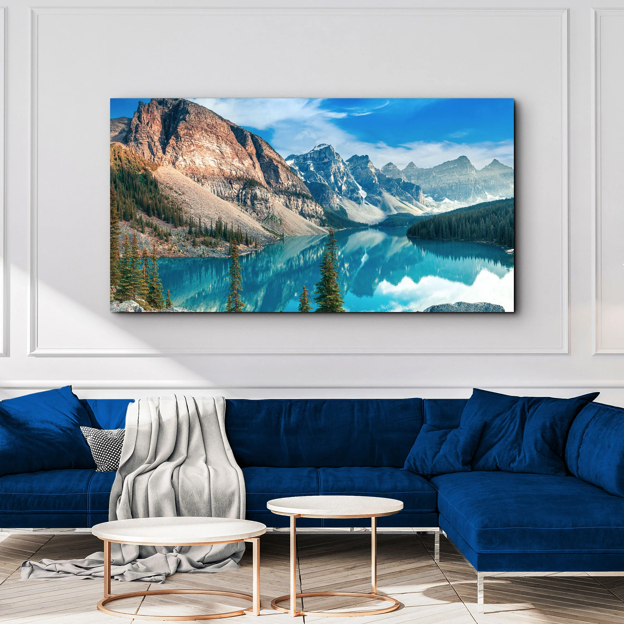 Colorado Rocky Mountain Canvas Wall Art - Image 3