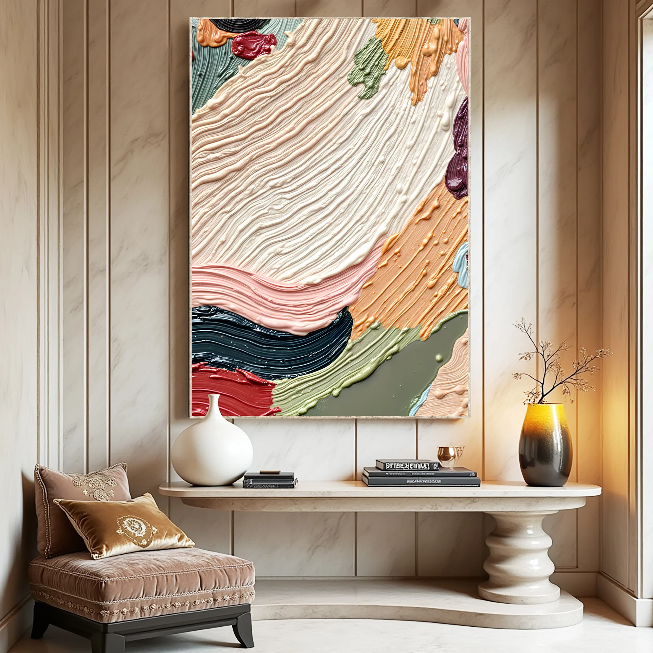 Colorful Abstract Wall Art - Image 2