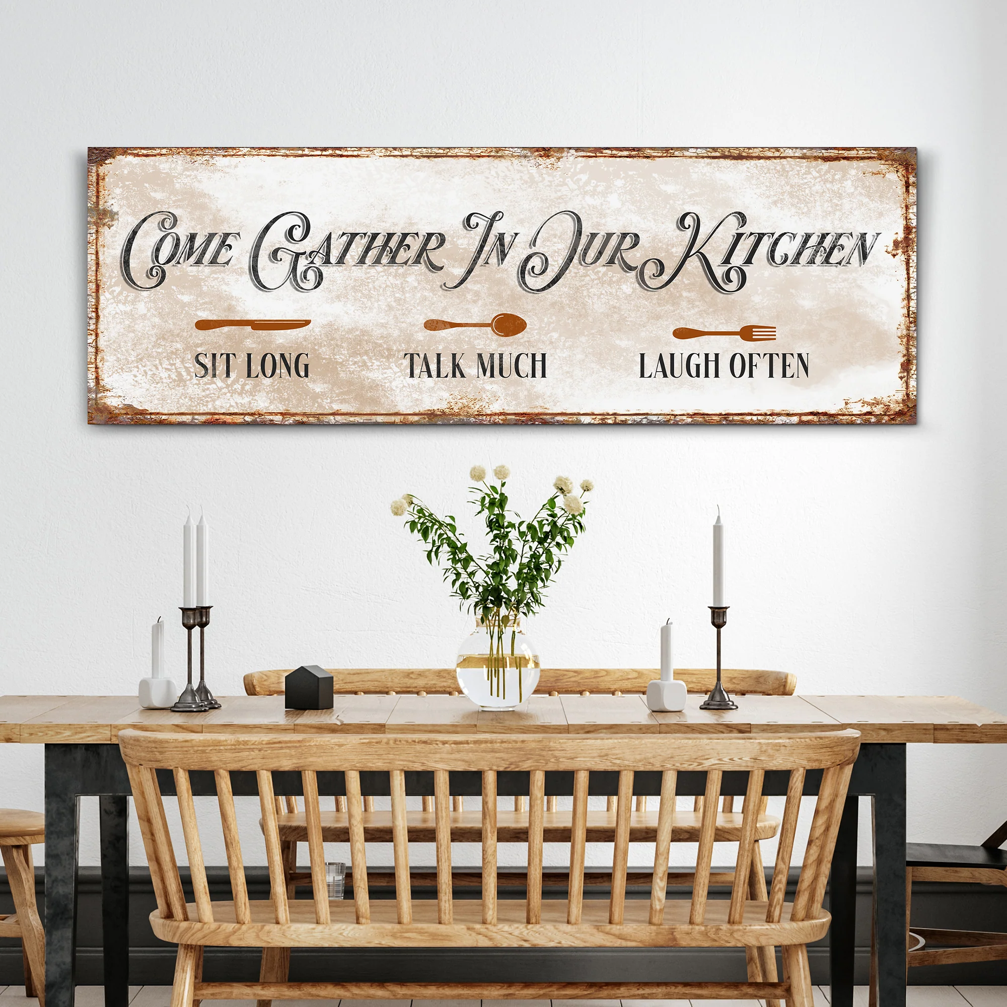 Come Gather In Our Kitchen Sign II - Image 2