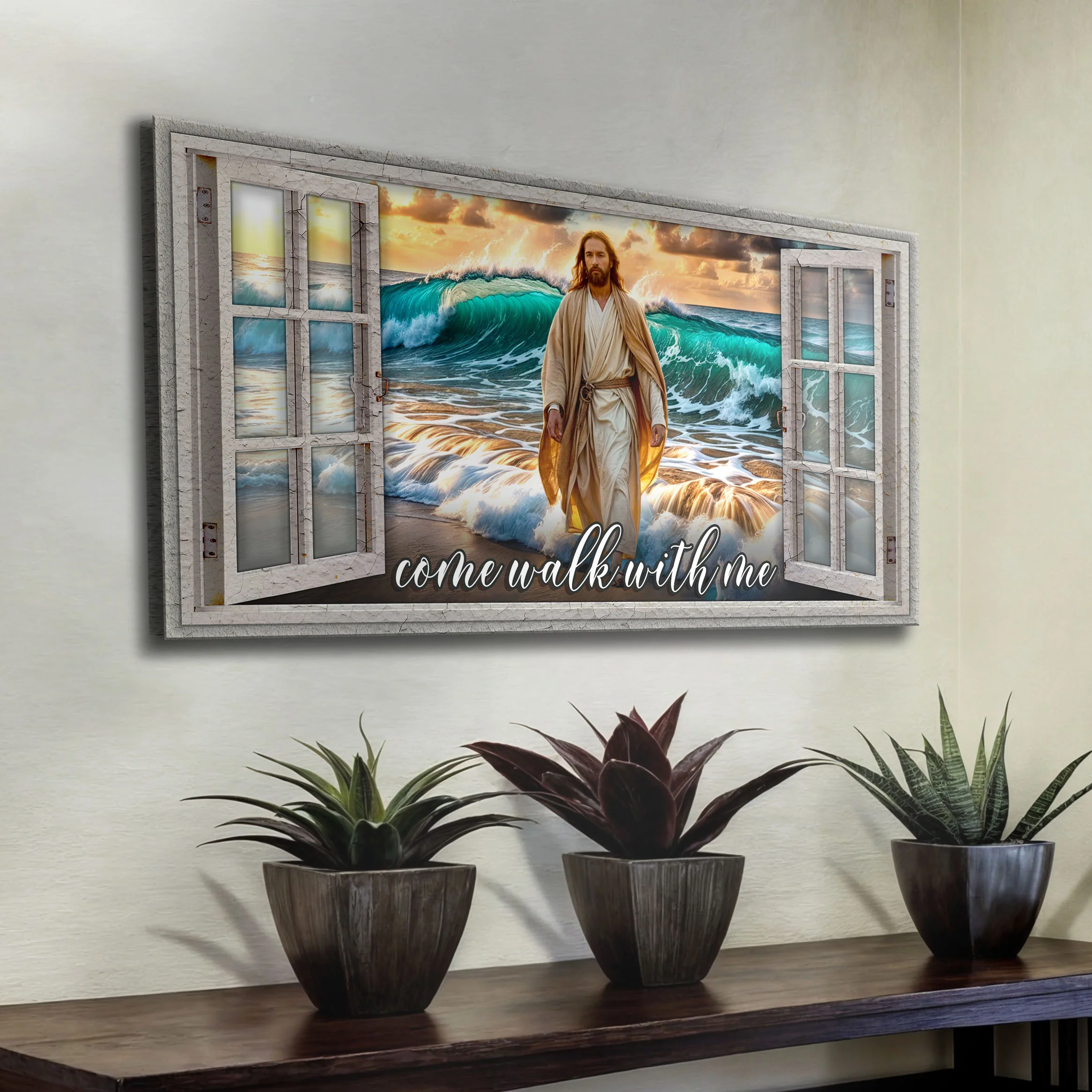 Come Walk With Me Faith Sign IV