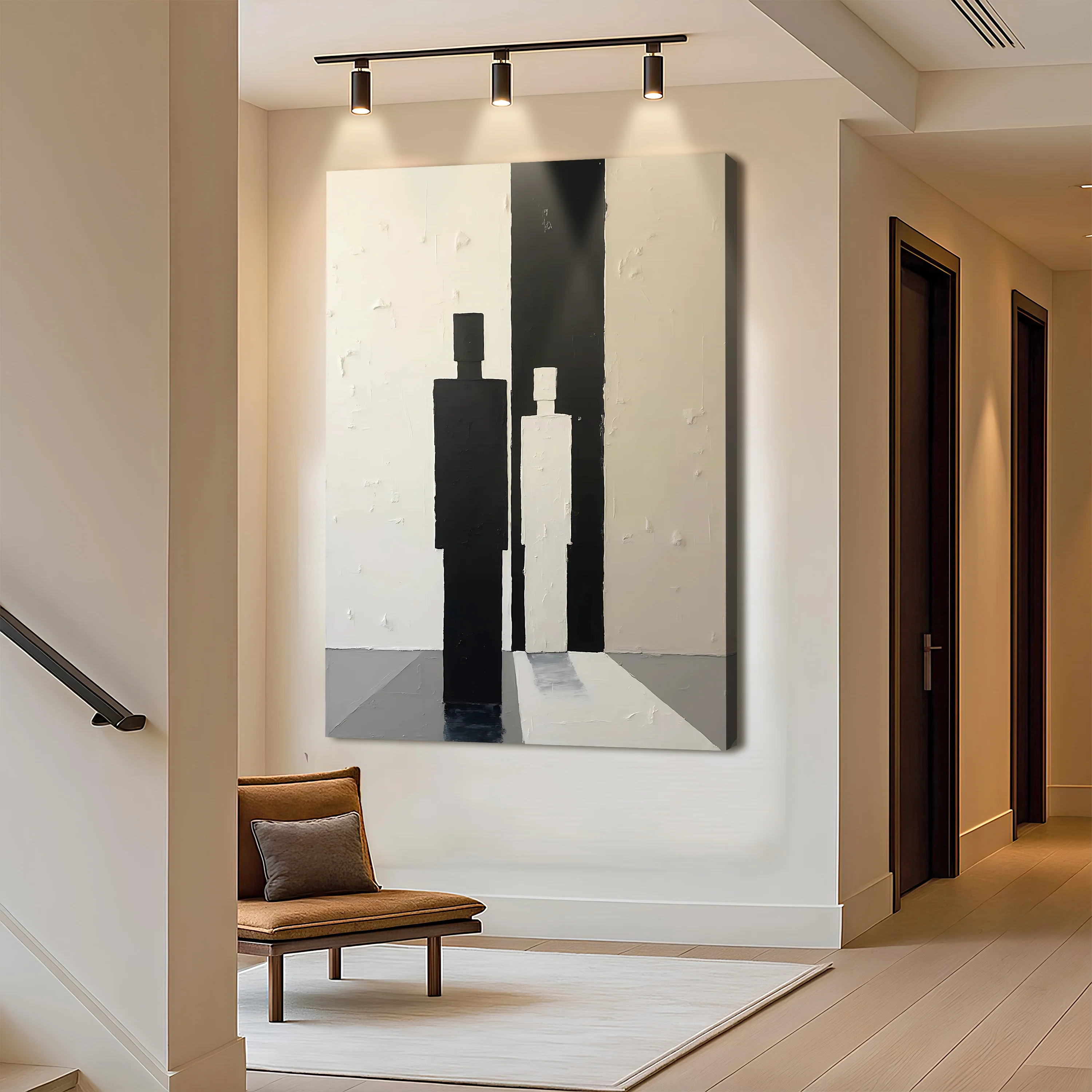 Contemporary Minimalist Abstract Wall Art - Image 3