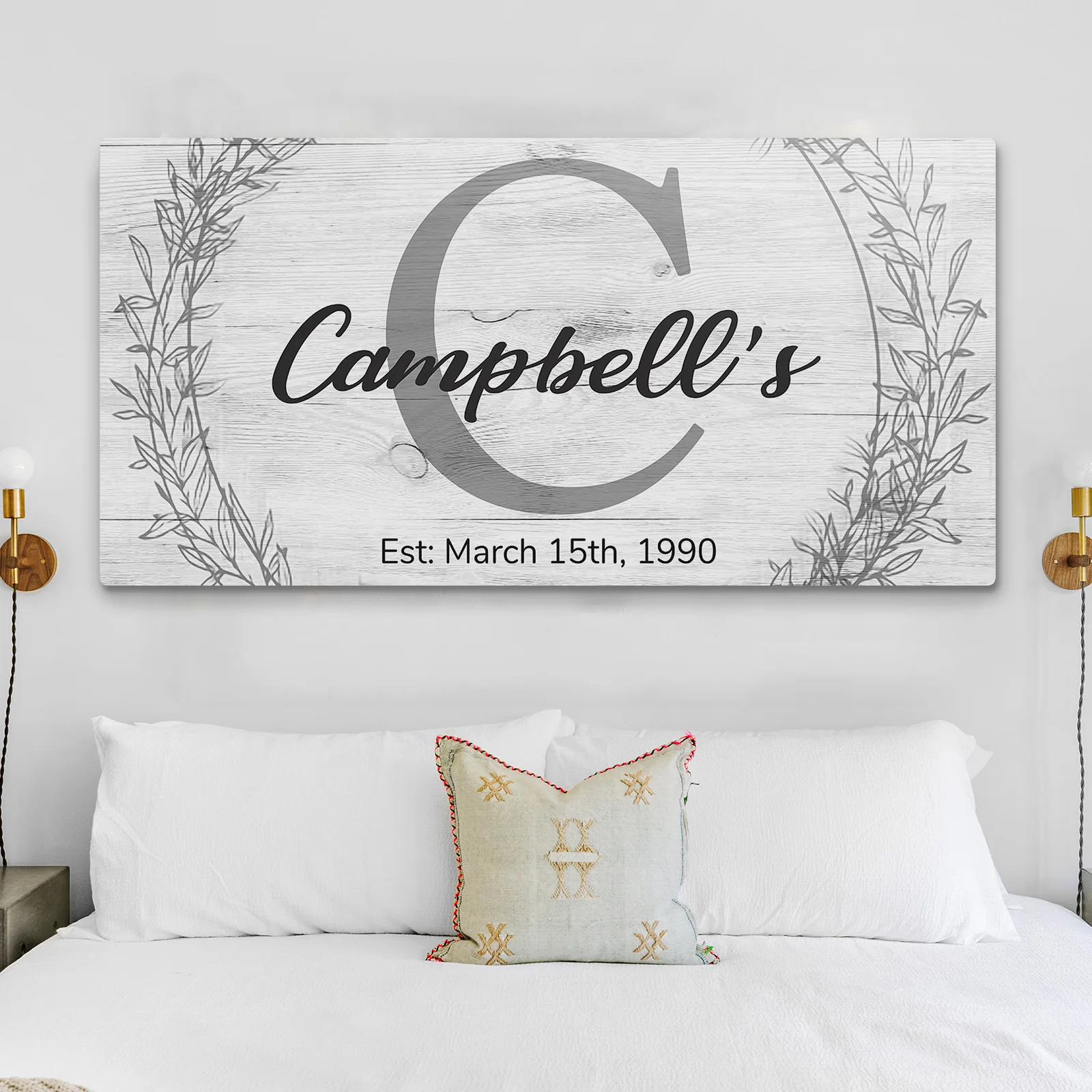 Family Monogram Sign III