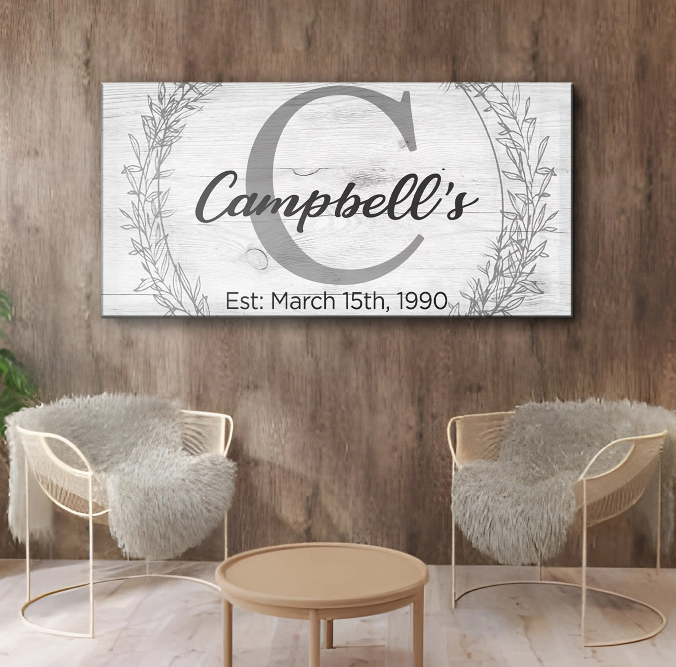 Family Monogram Sign III - Image 2
