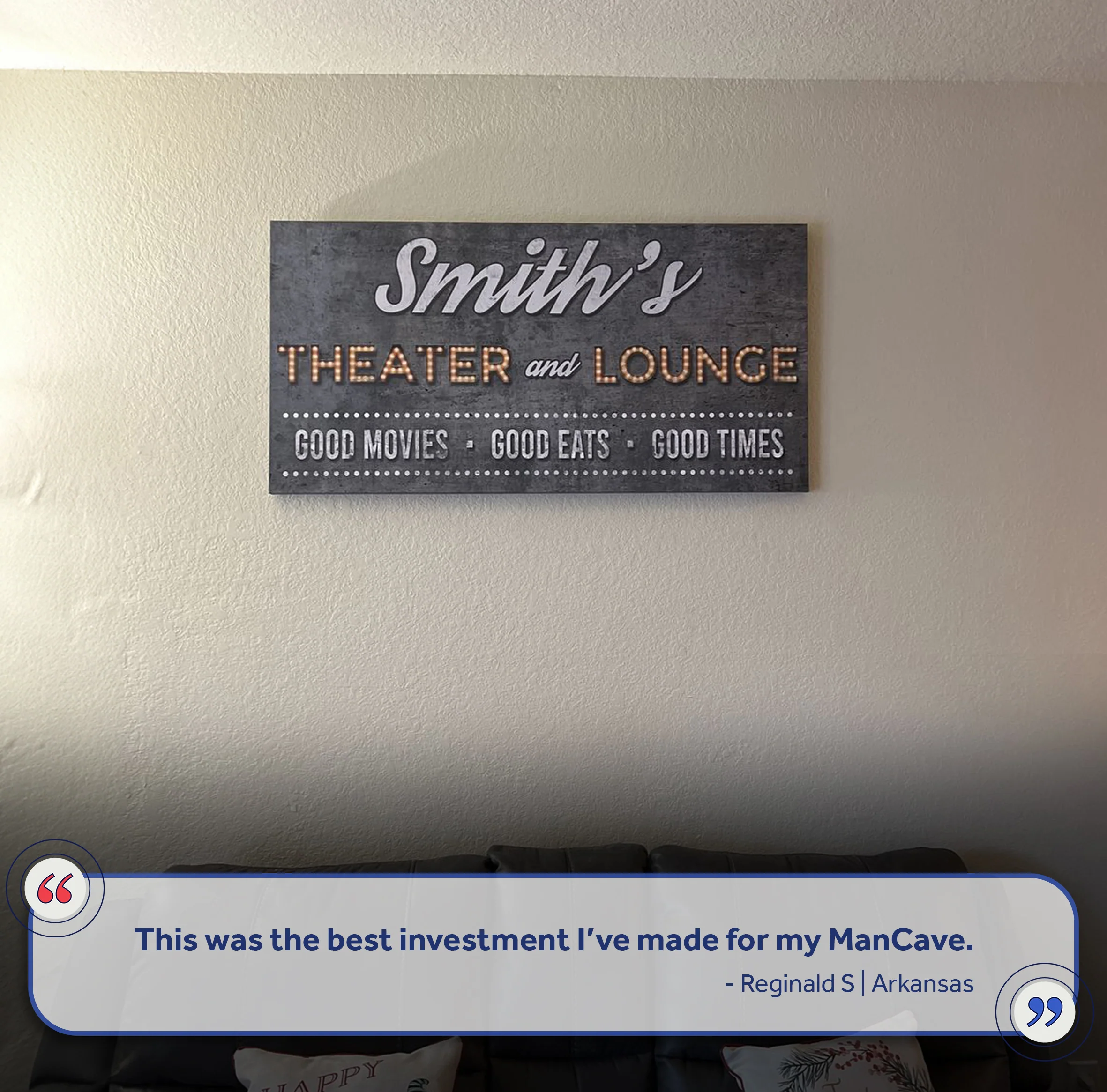 Family Theater and Lounge Sign V - Image 7
