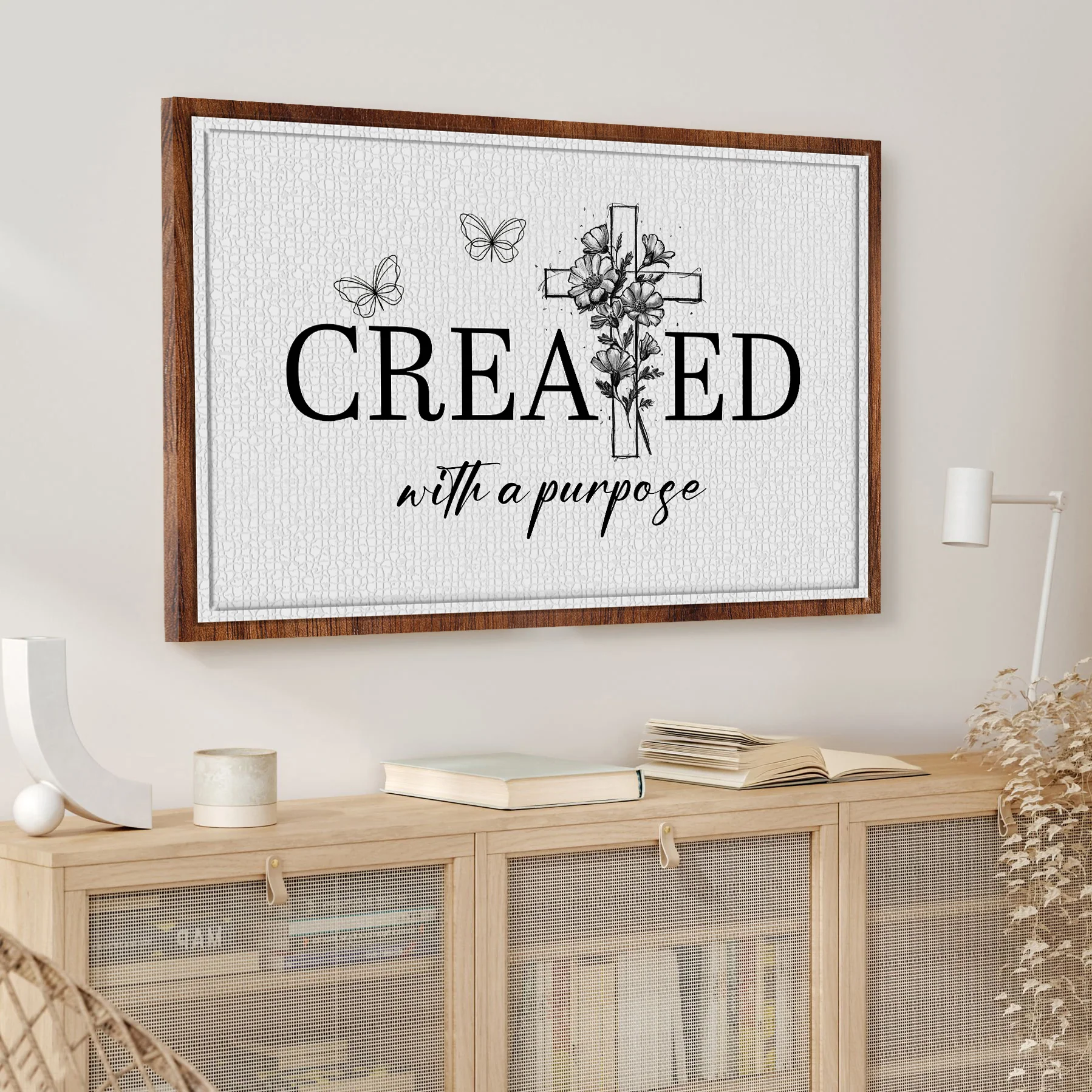 Created With A Purpose Faith Sign II - Image 4