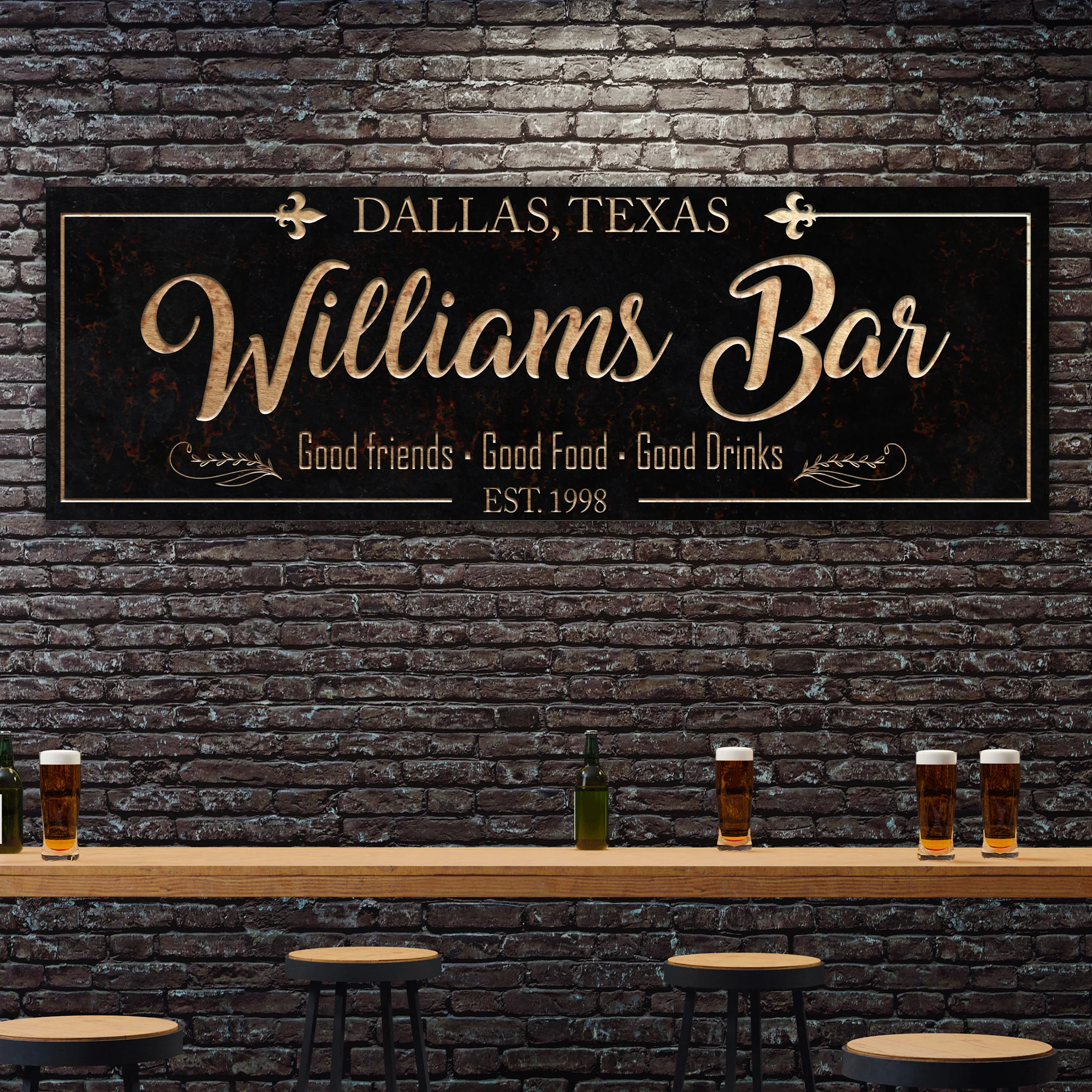 Custom Bar Sign - Image 2