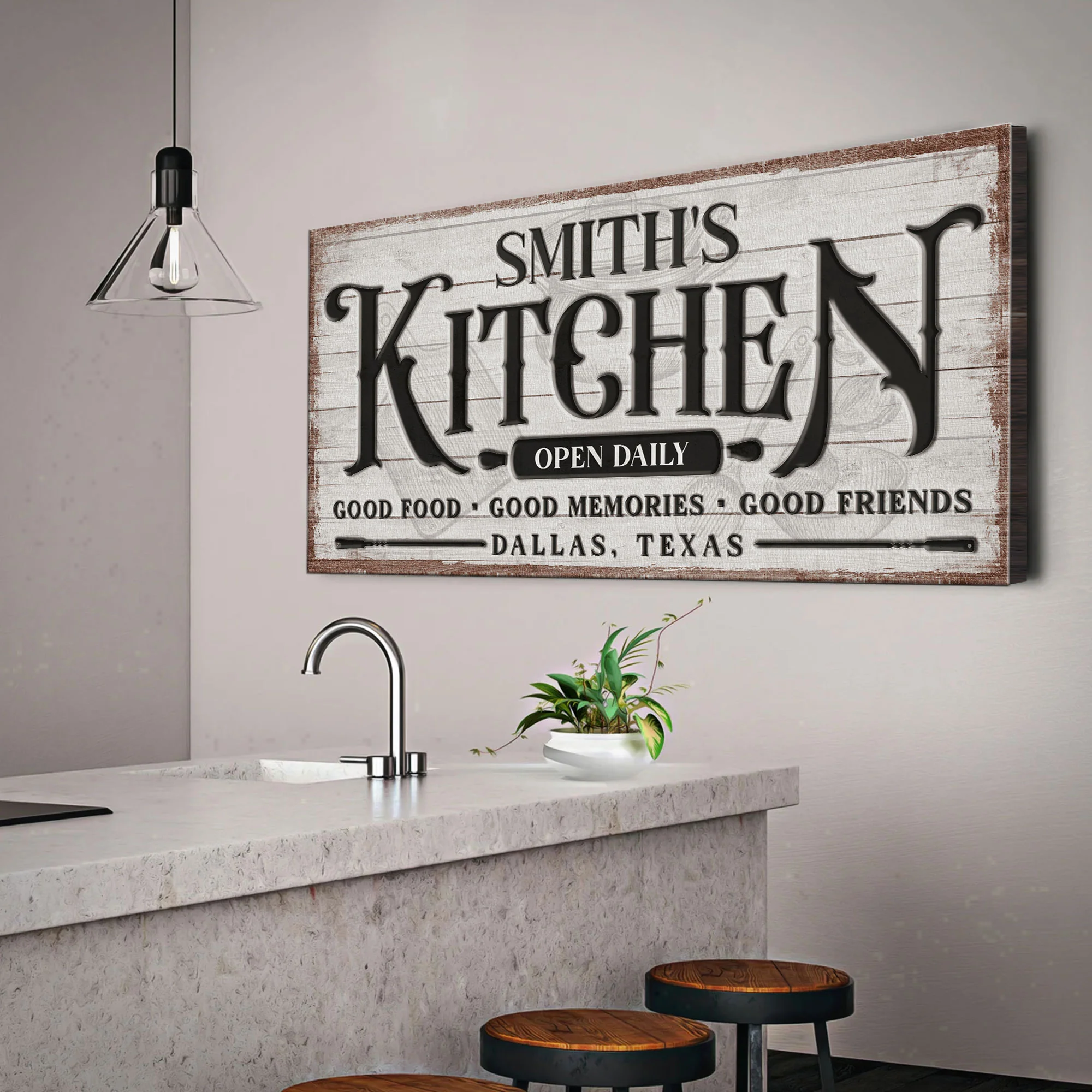 Custom Kitchen Sign - Image 2
