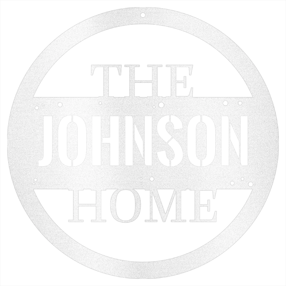 Personalized Home Steel Wall Decor - Image 2