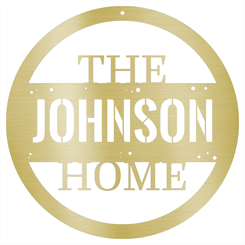 Personalized Home Steel Wall Decor - Image 3