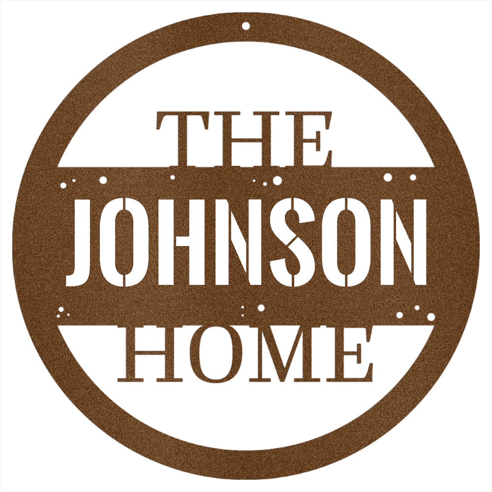 Personalized Home Steel Wall Decor - Image 4