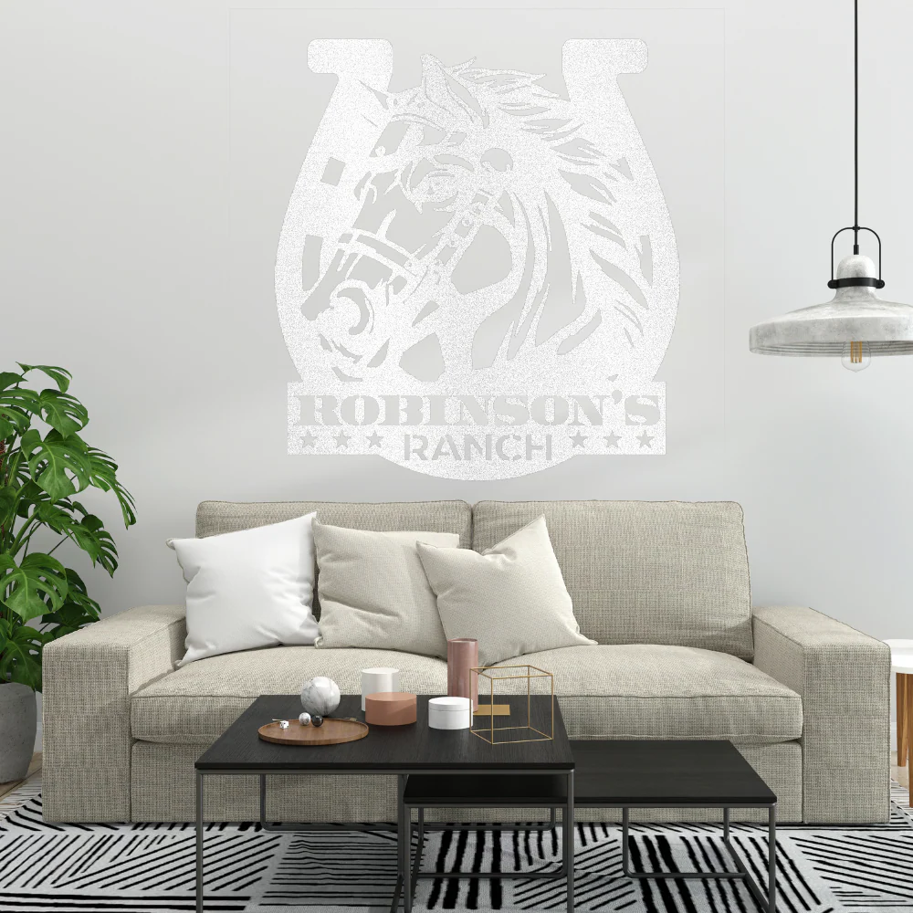 Custom Ranch Sign Steel Wall Decor - Image 11