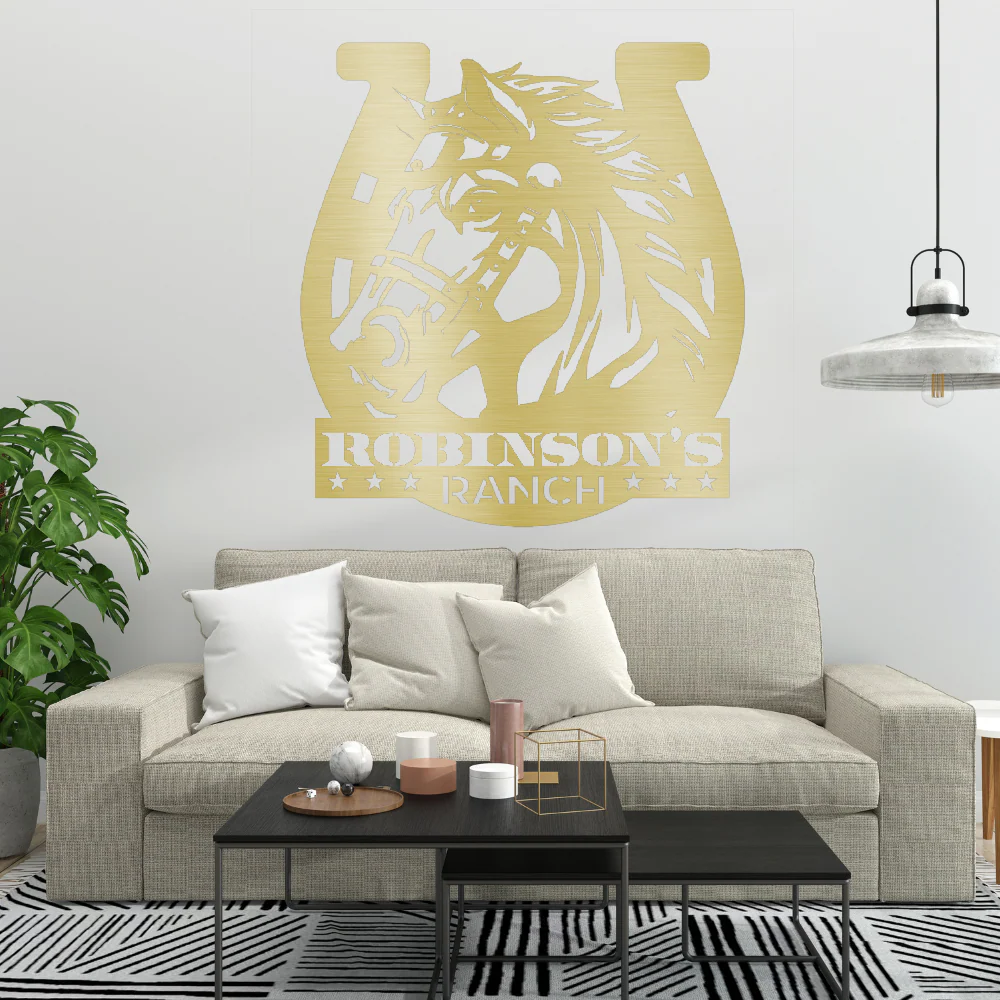 Custom Ranch Sign Steel Wall Decor - Image 12