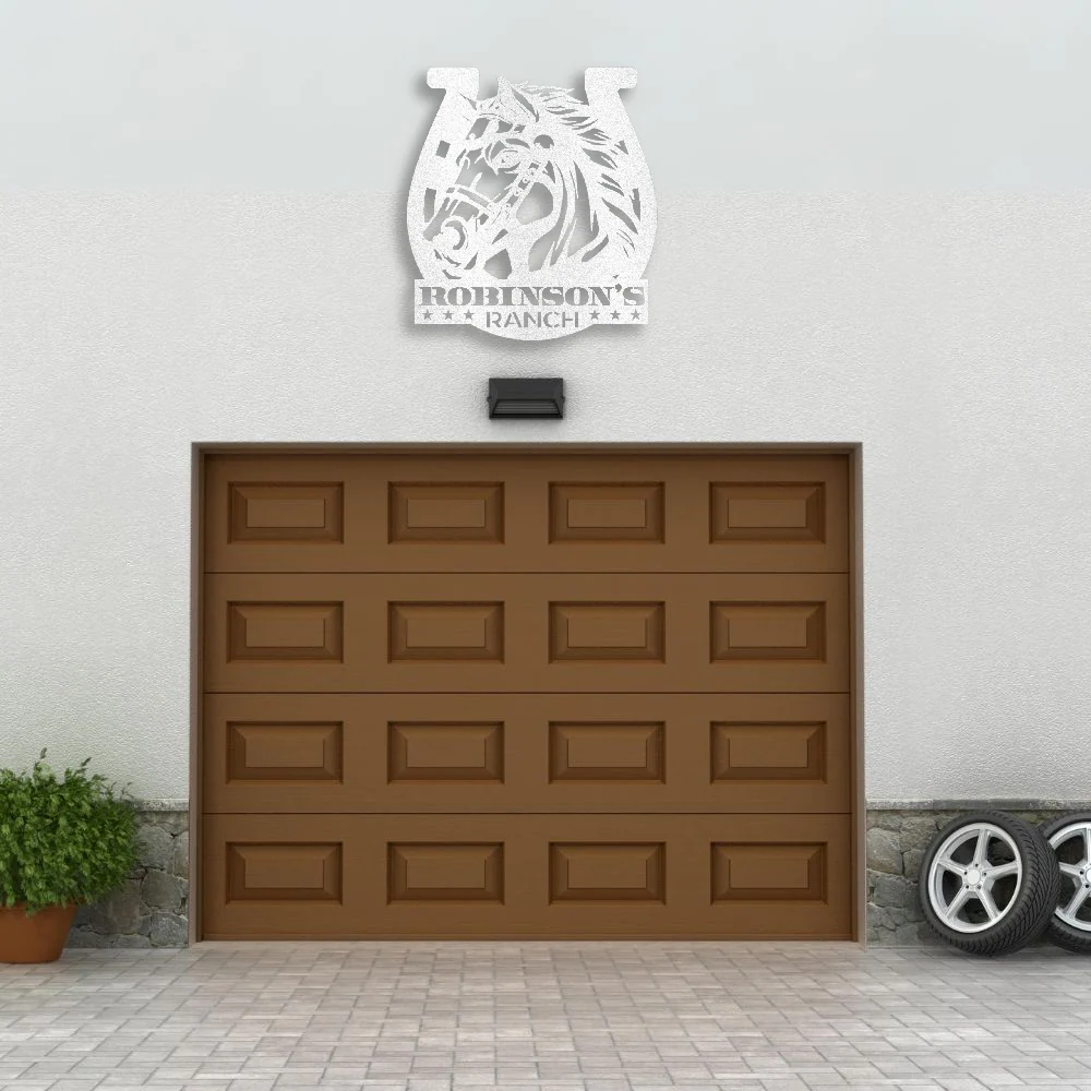 Custom Ranch Sign Steel Wall Decor - Image 16