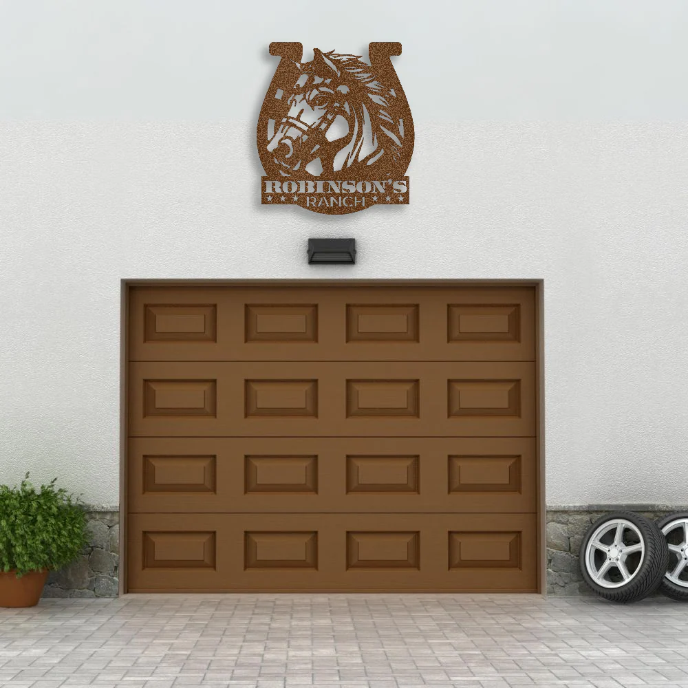 Custom Ranch Sign Steel Wall Decor - Image 18