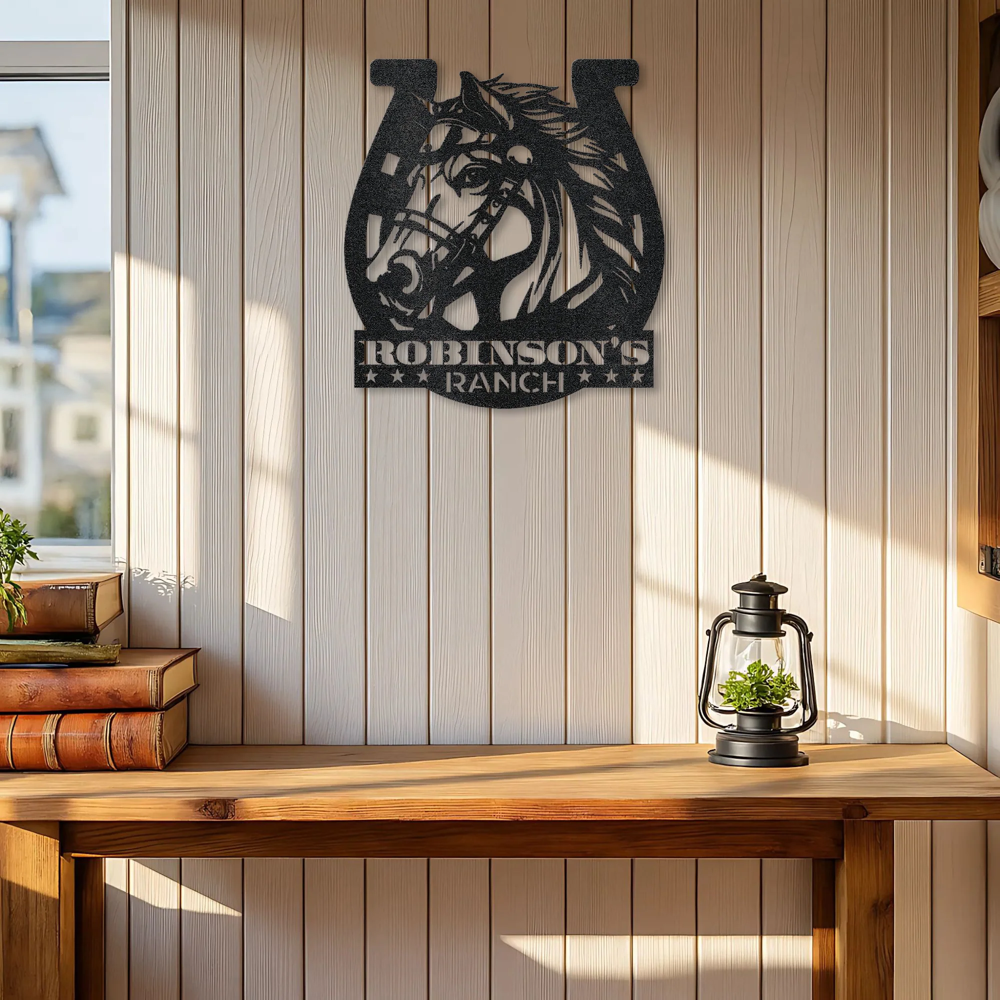 Custom Ranch Sign Steel Wall Decor - Image 3