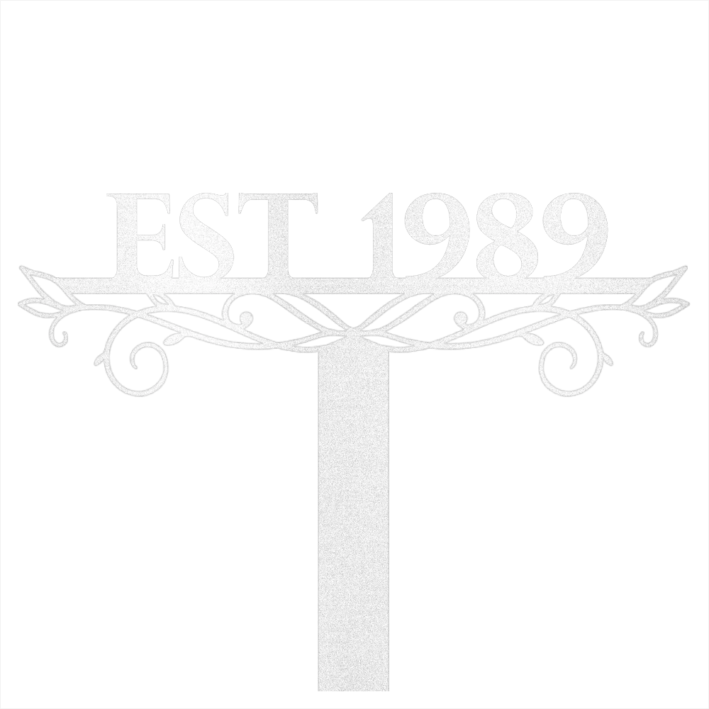 Custom Garden Name  Steel Wall Decor 6 - Image 2
