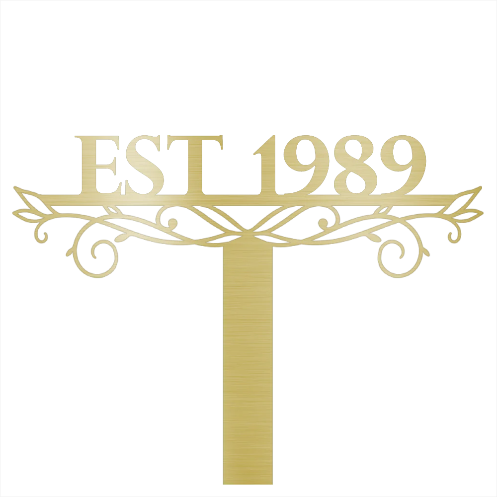 Custom Garden Name  Steel Wall Decor 6 - Image 3