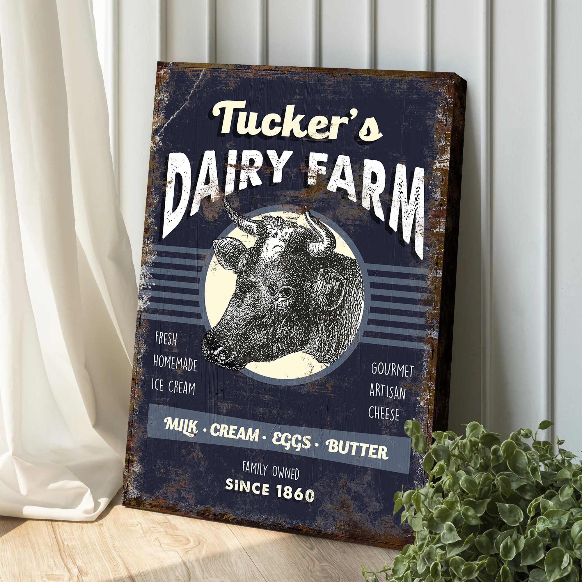 Dairy Farm Sign - Image 3