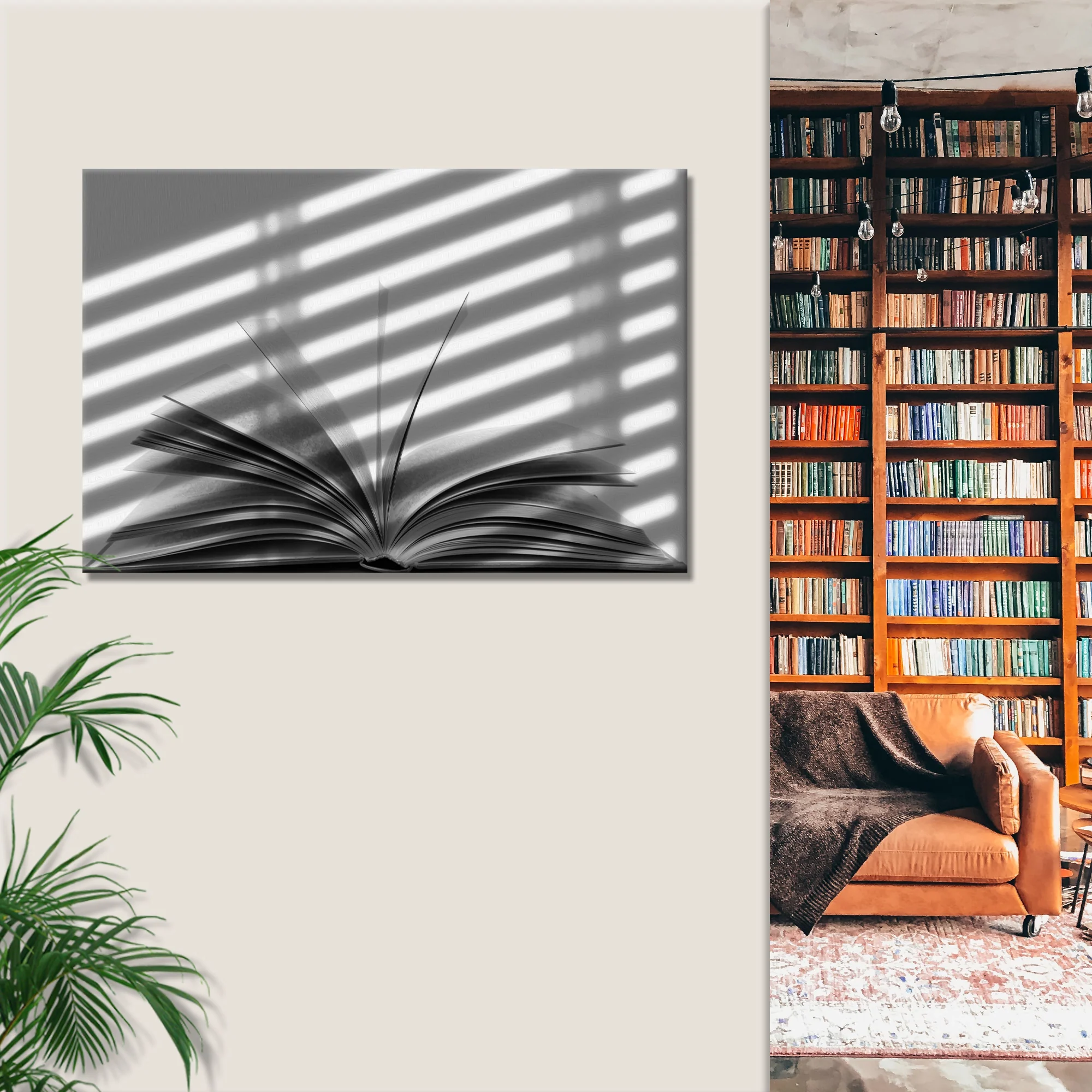 Decor Elements Book Cryptic Canvas Wall Art - Image 2