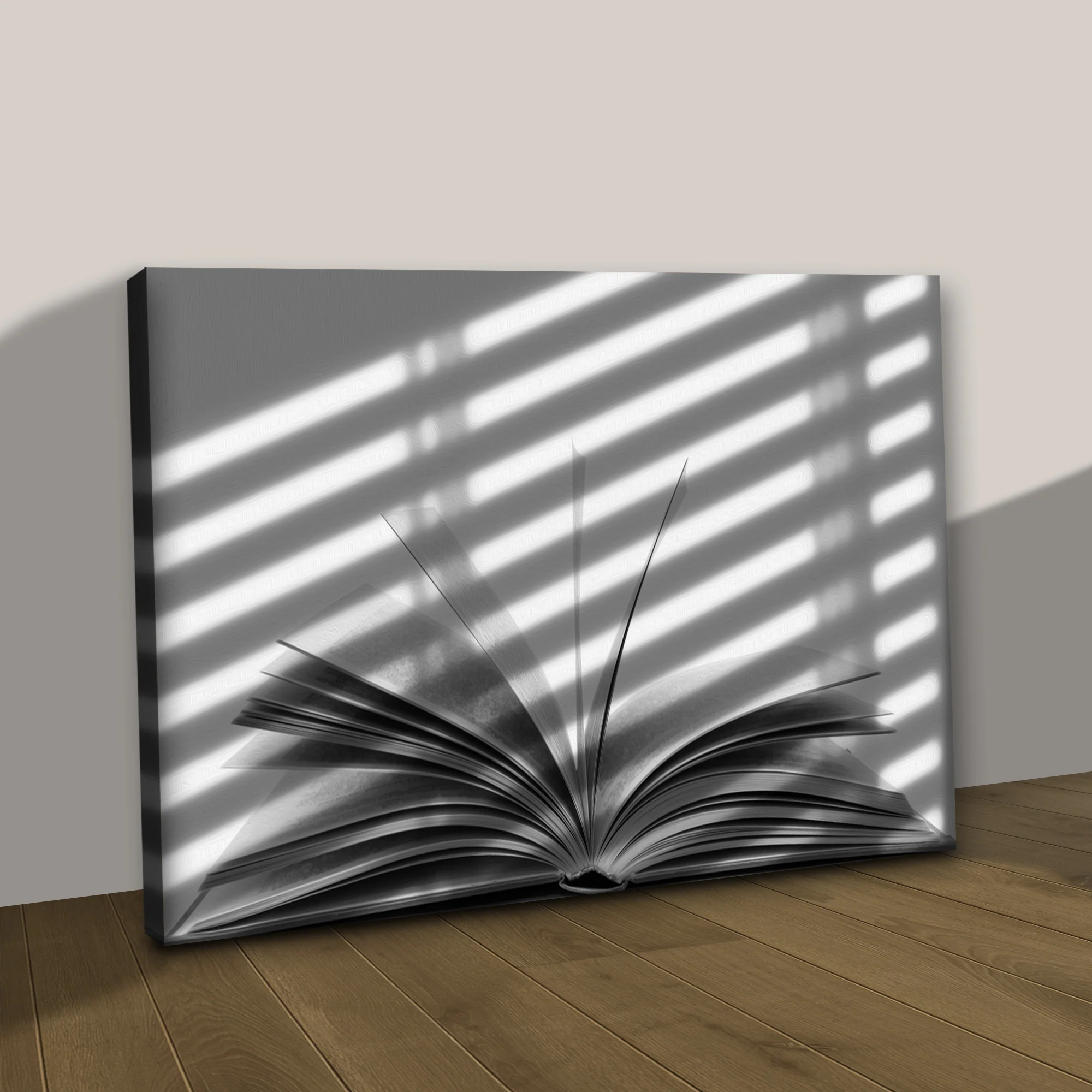 Decor Elements Book Cryptic Canvas Wall Art - Image 3
