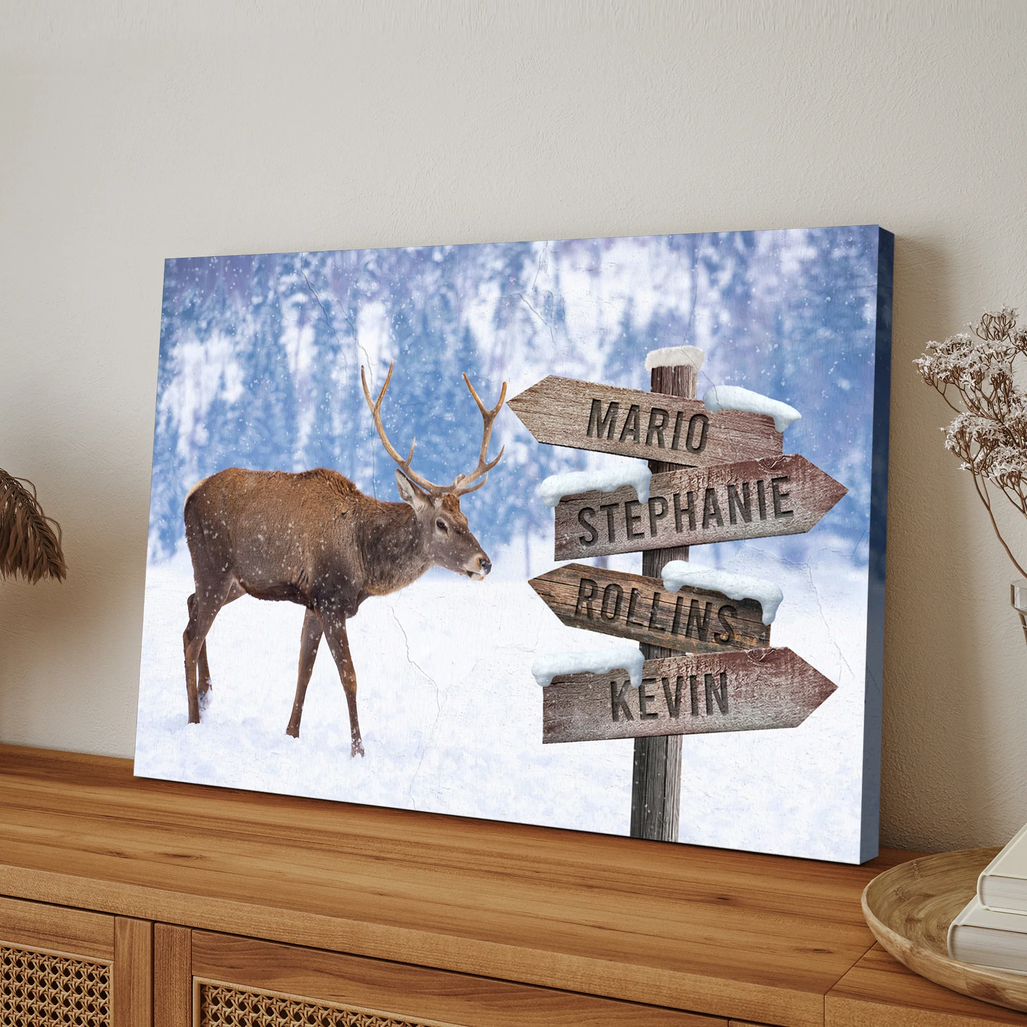 Deer Family Names Sign - Image 2