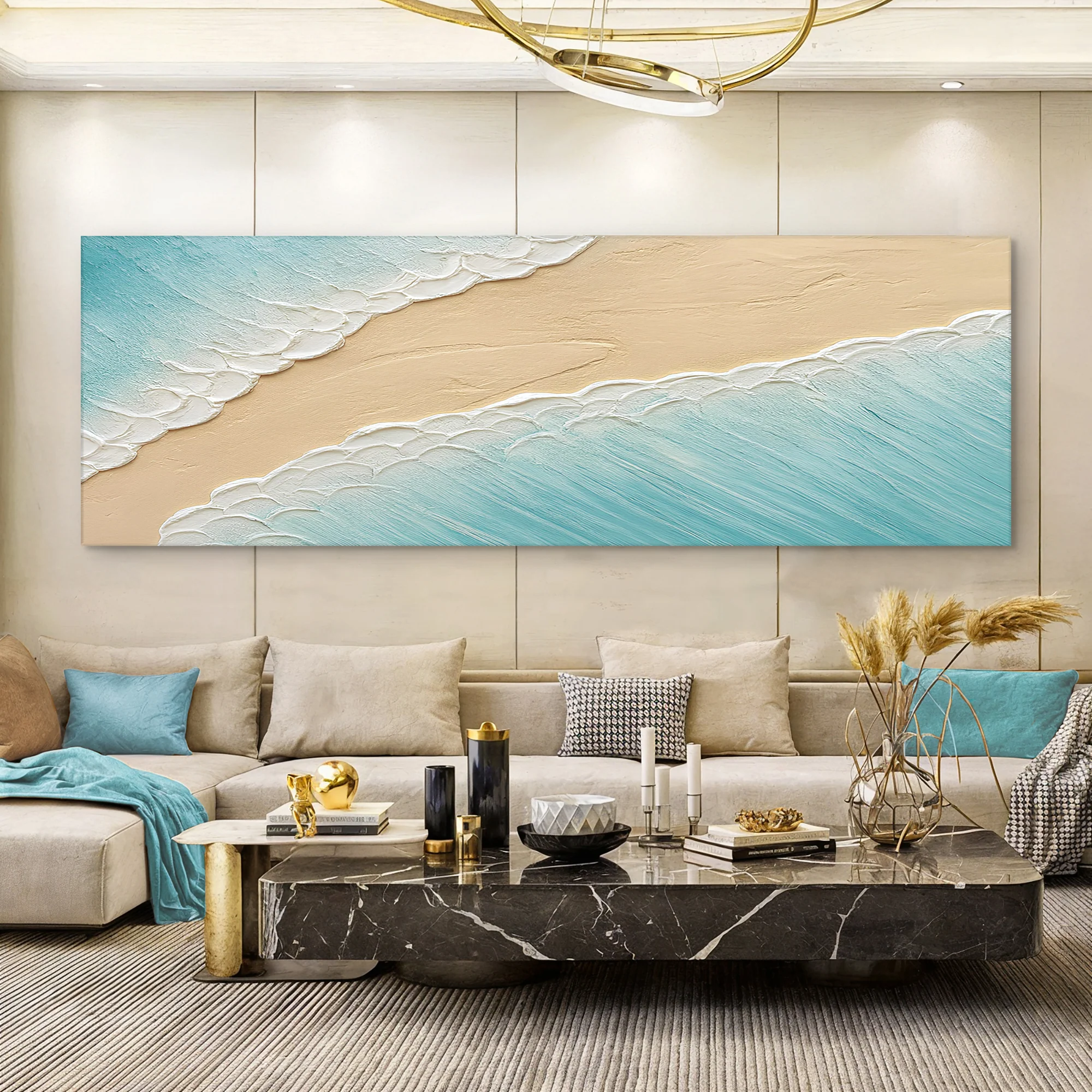 Divided Tides Wall Art - Image 4