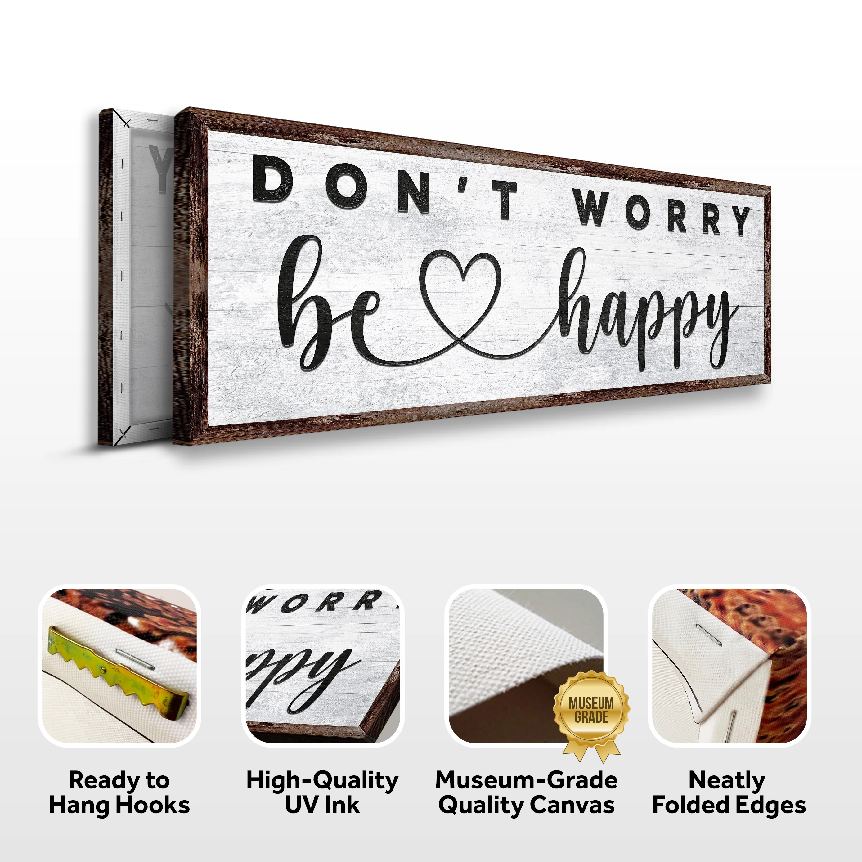 Don't Worry Be Happy Sign II - Image 4