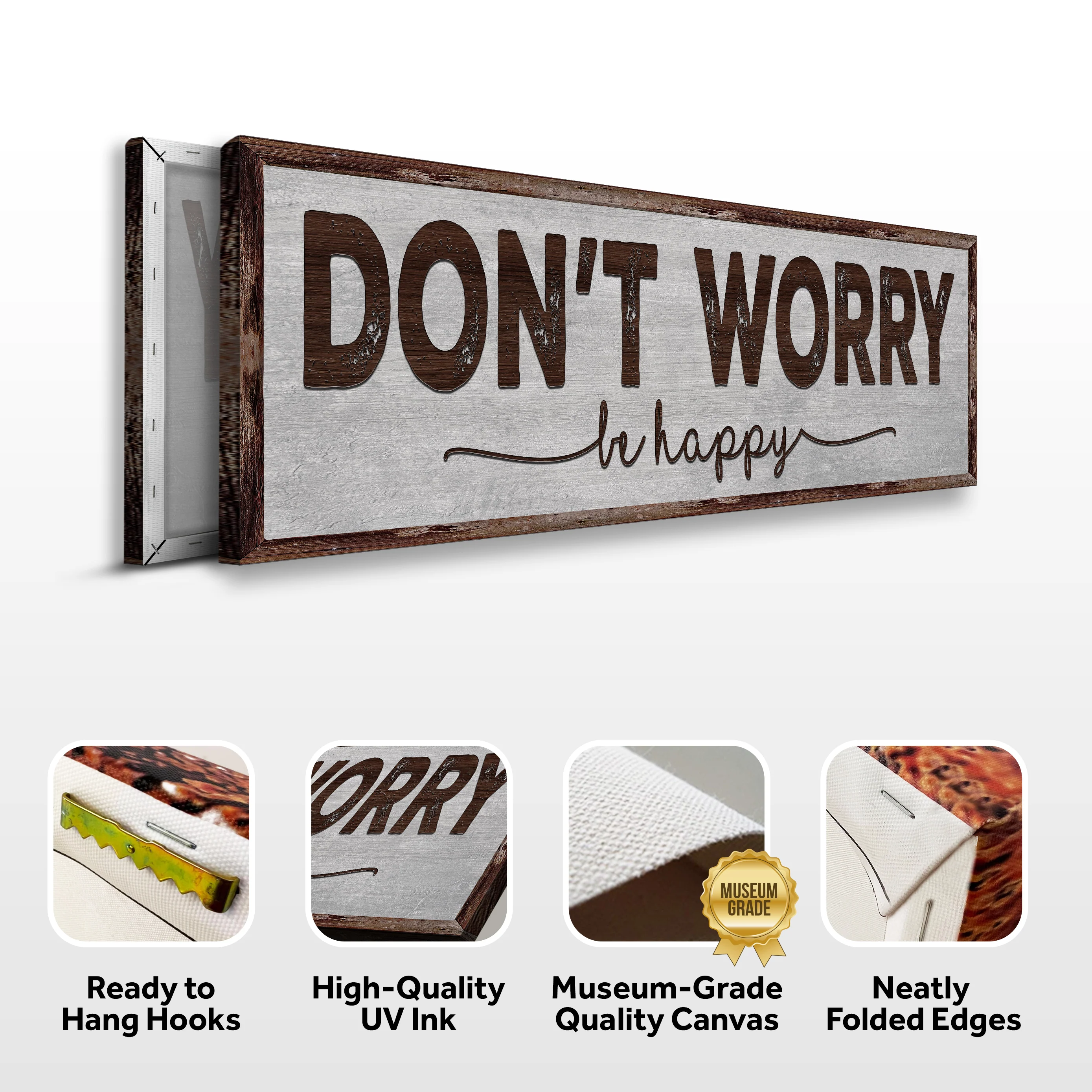 Don't Worry Be Happy Sign III - Image 4