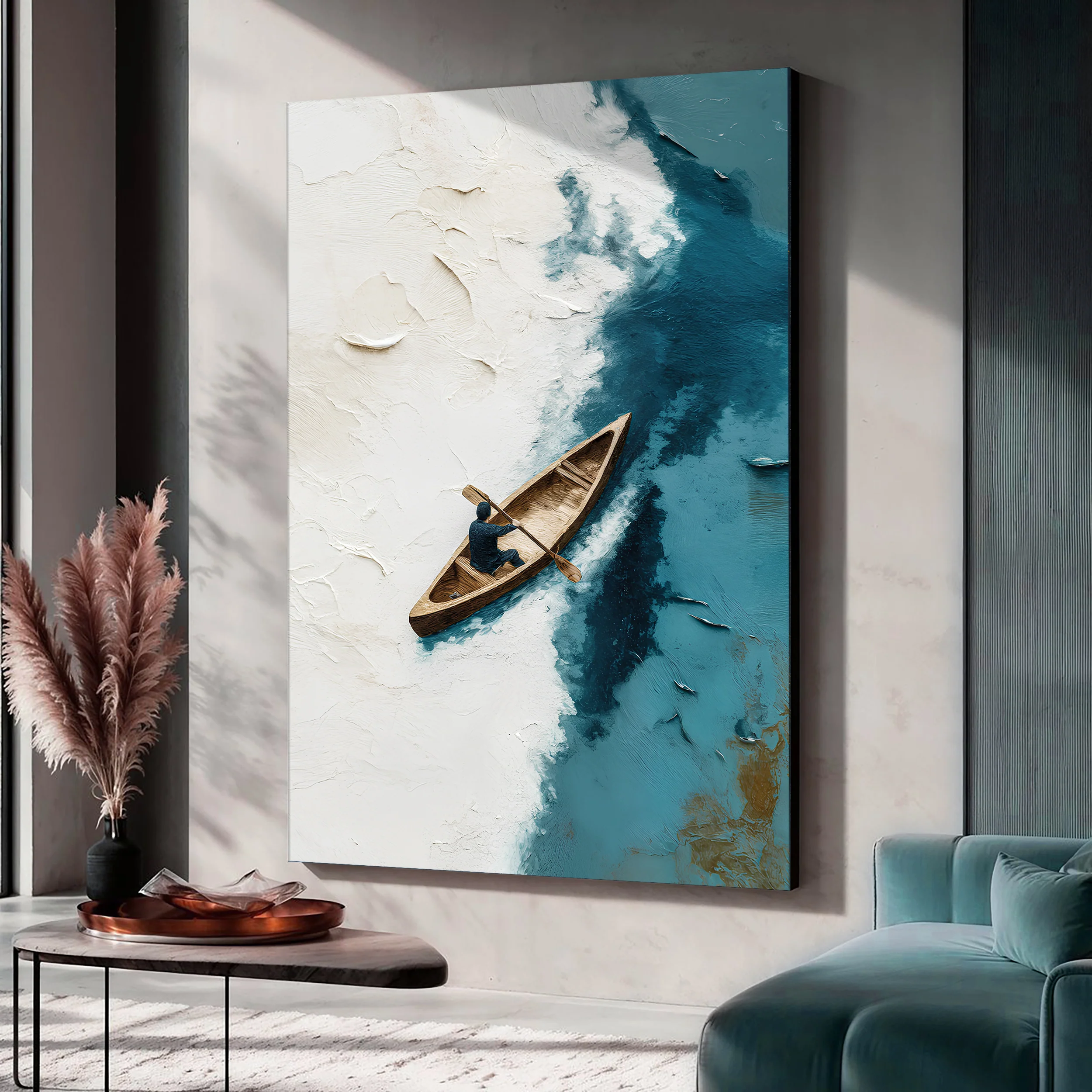 Drifting Between Currents Wall Art - Image 2