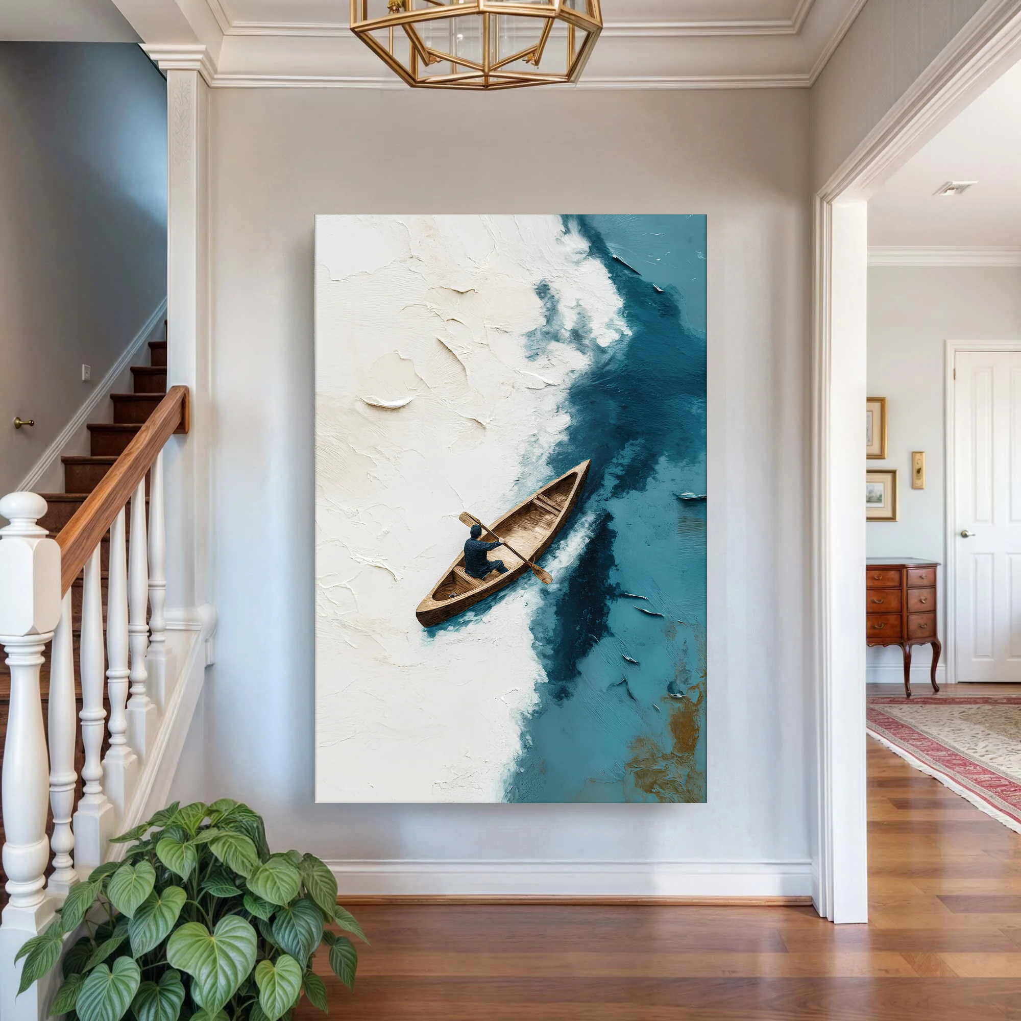 Drifting Between Currents Wall Art - Image 4