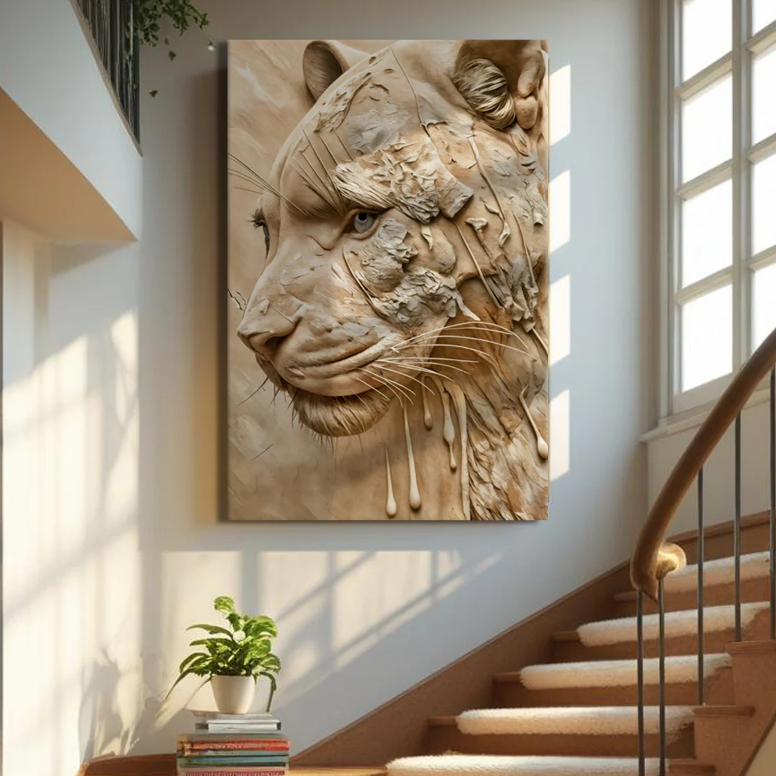Earthen Predator Wall Art - Image 3
