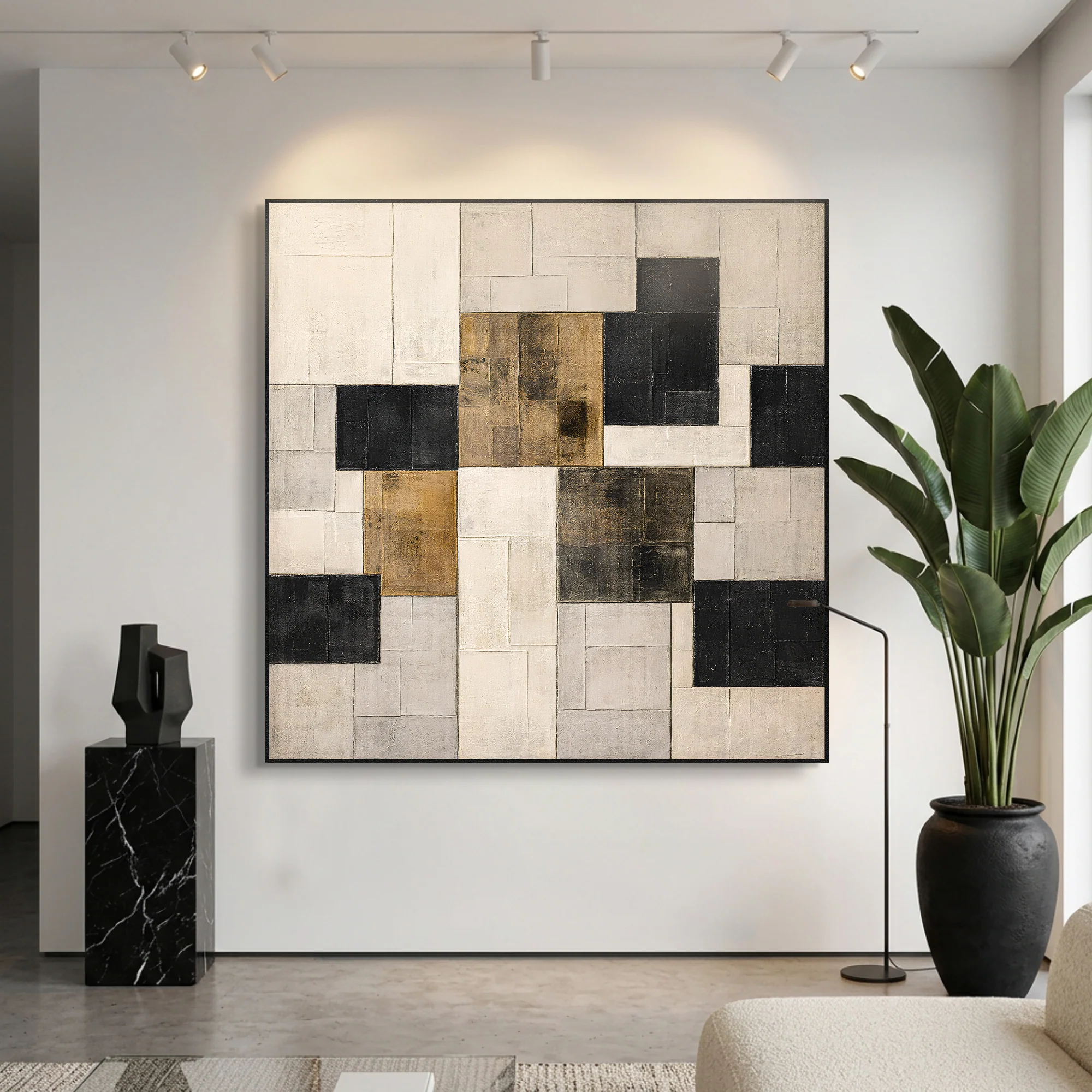 Earthtone Harmony Wall Art - Image 5
