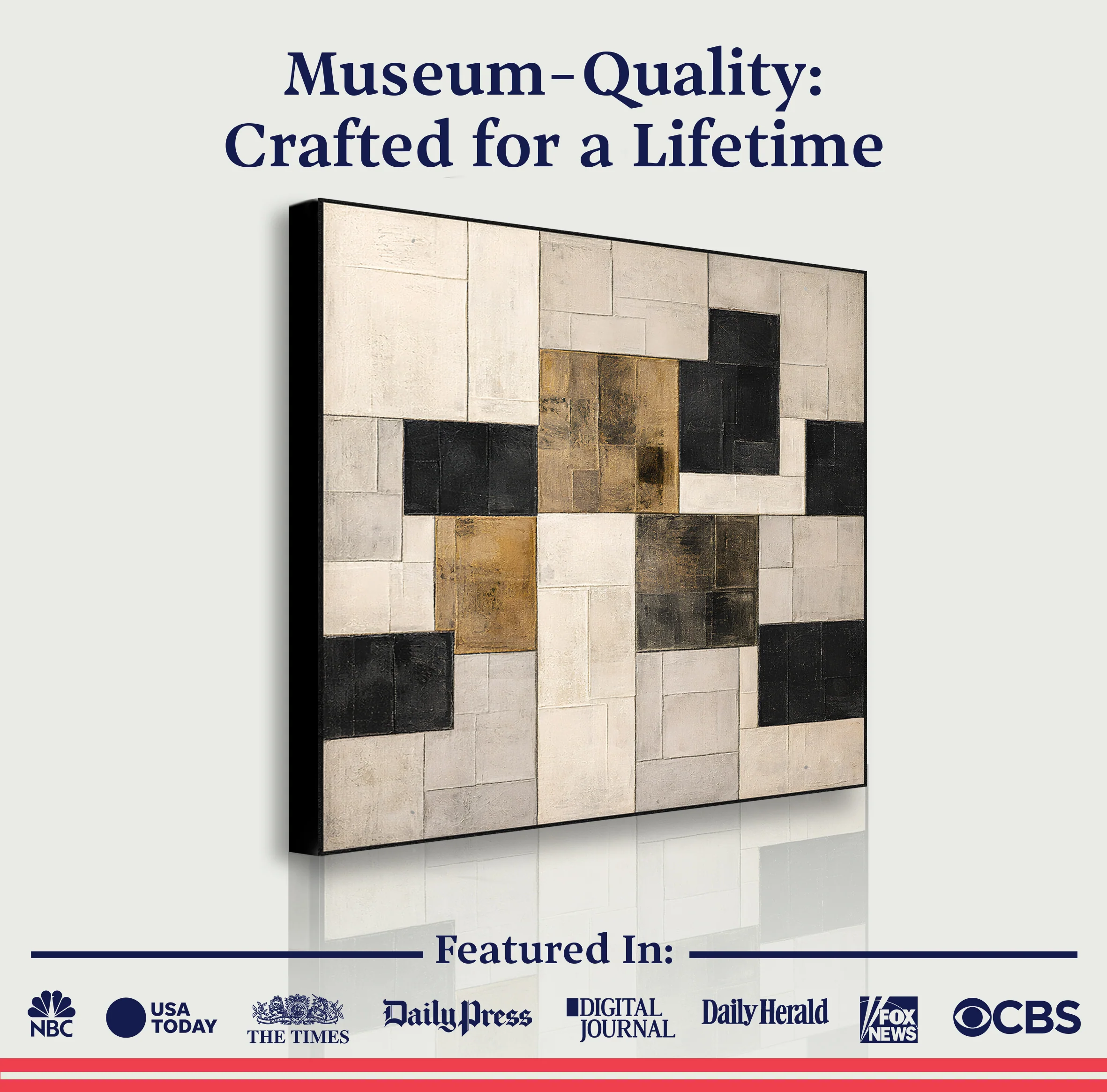 Earthtone Harmony Wall Art - Image 6