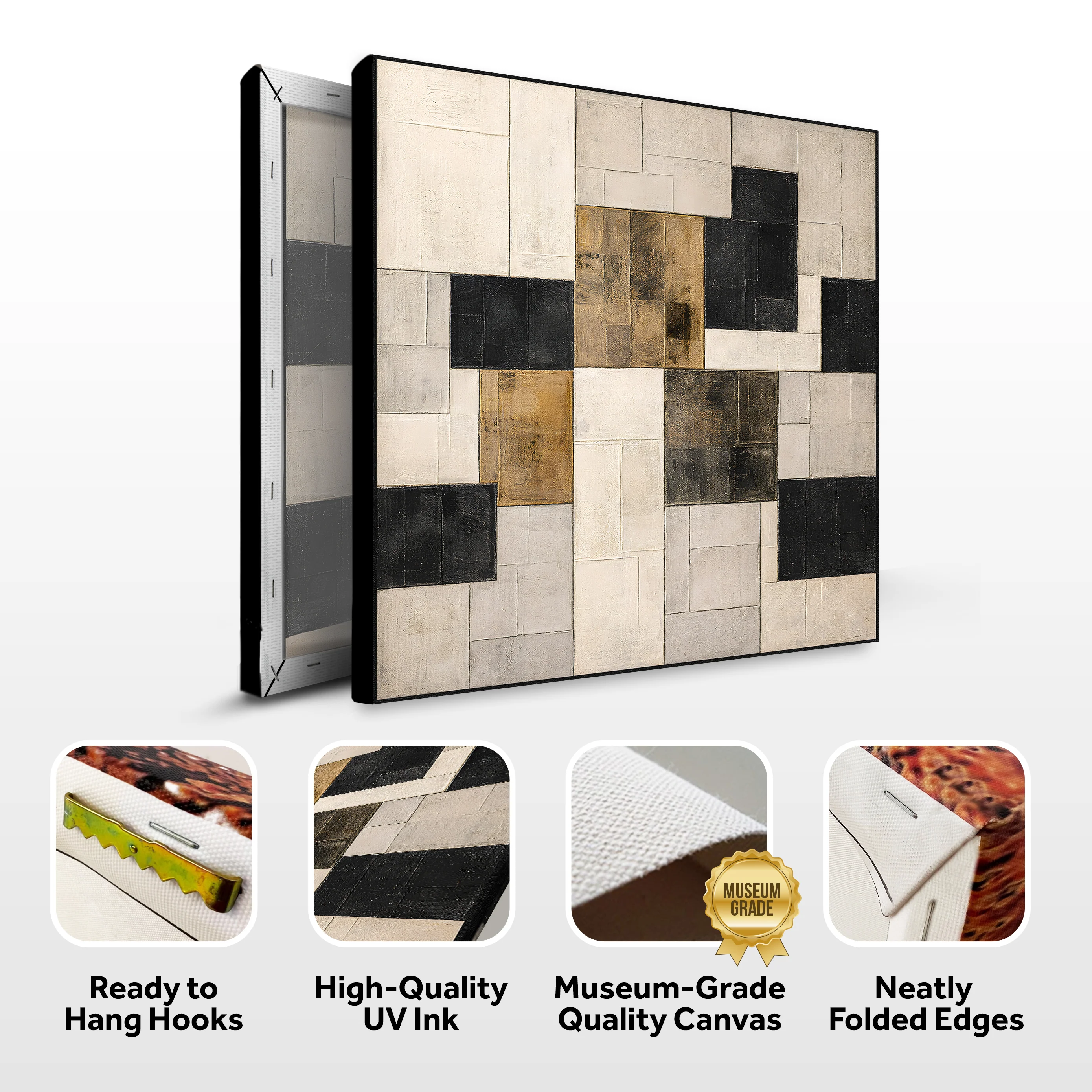 Earthtone Harmony Wall Art - Image 8