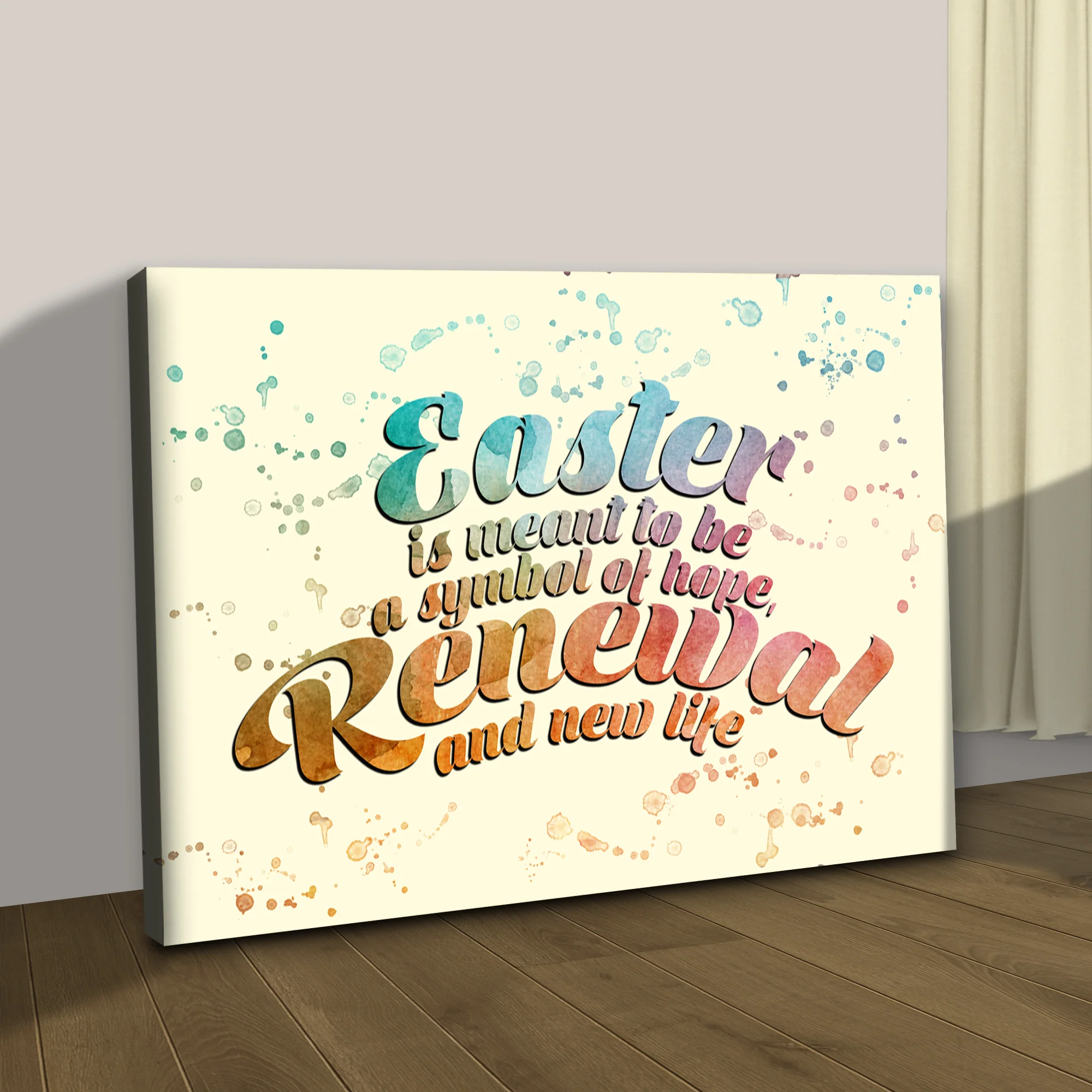 Easter A Symbol Of Hope, Renewal And New LIfe Sign - Image 3