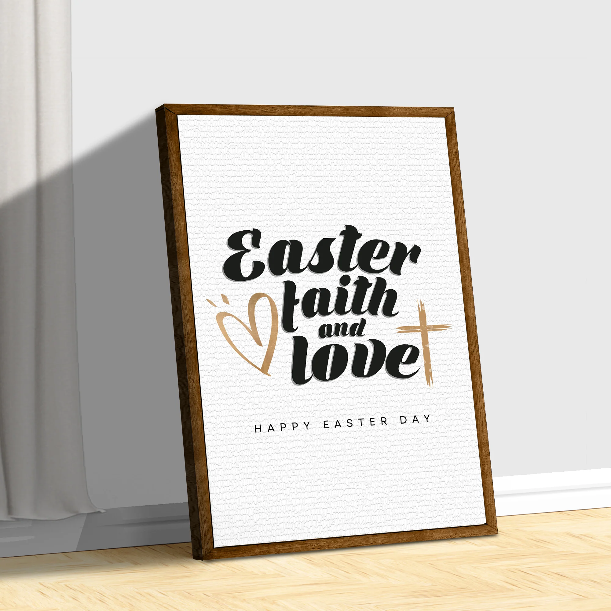 Easter Faith , Easter Love Sign - Image 3